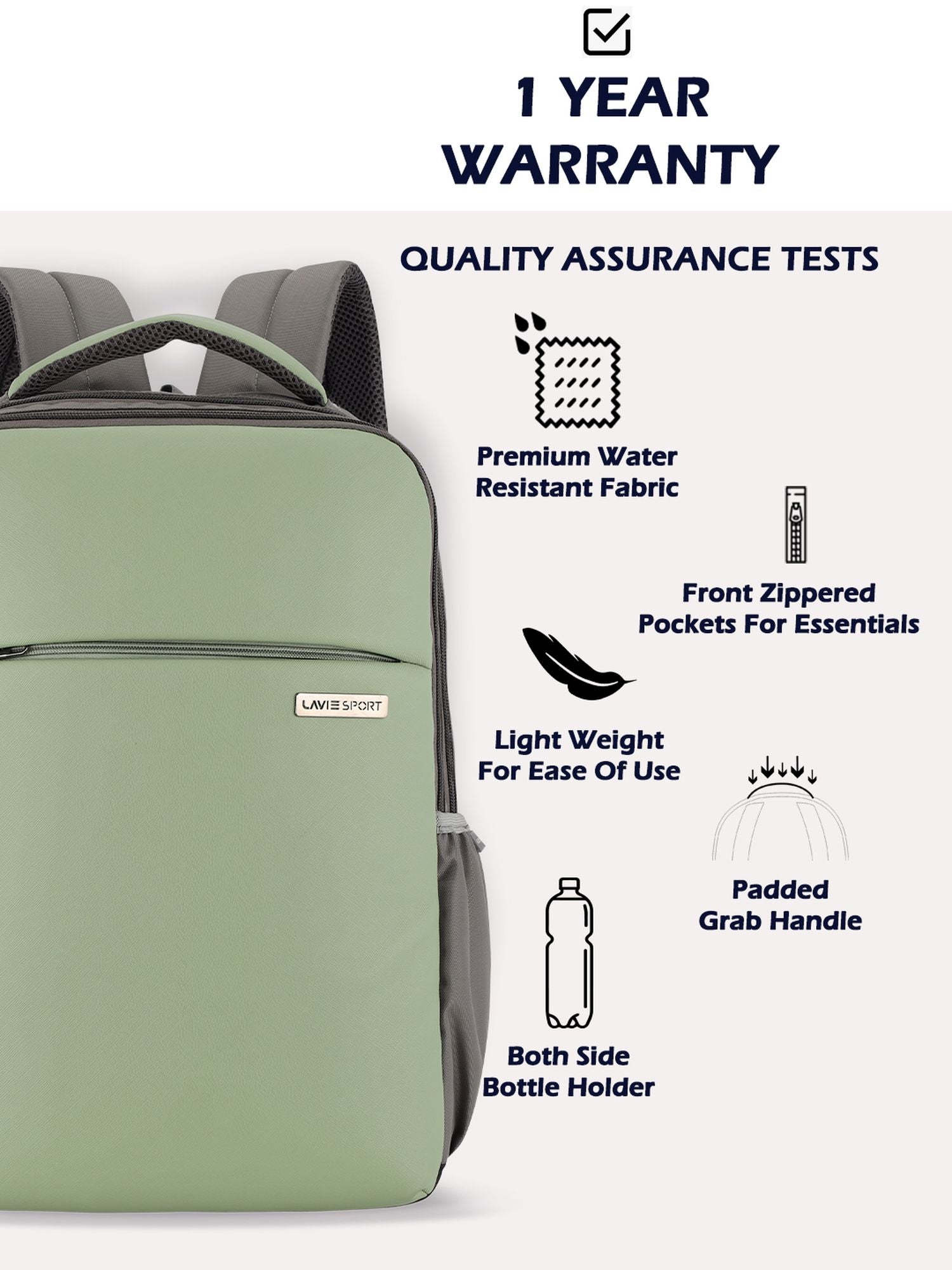 Lavie_Sport_Prodigy_22L_Laptop_Unisex_Backpack_For_Men_&_Women|Casual_Backpack_for_Girls_&_Boys_Mint