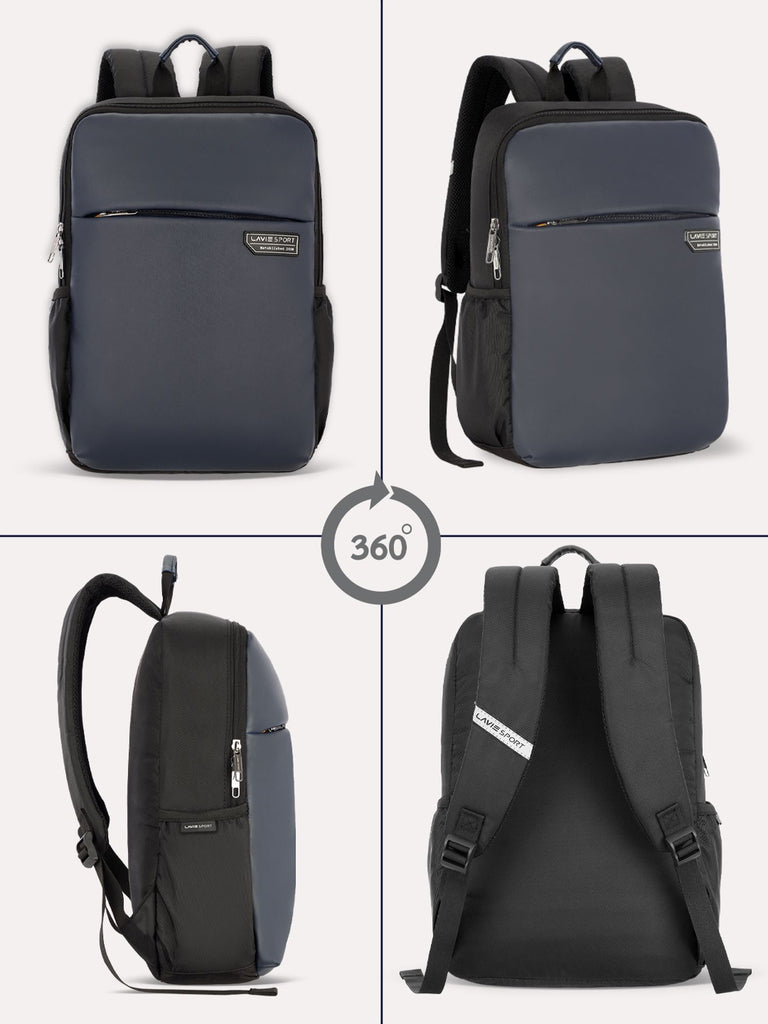 Lavie Sport Premier 21L Laptop Backpack For Men & Women Navy - Lavie World