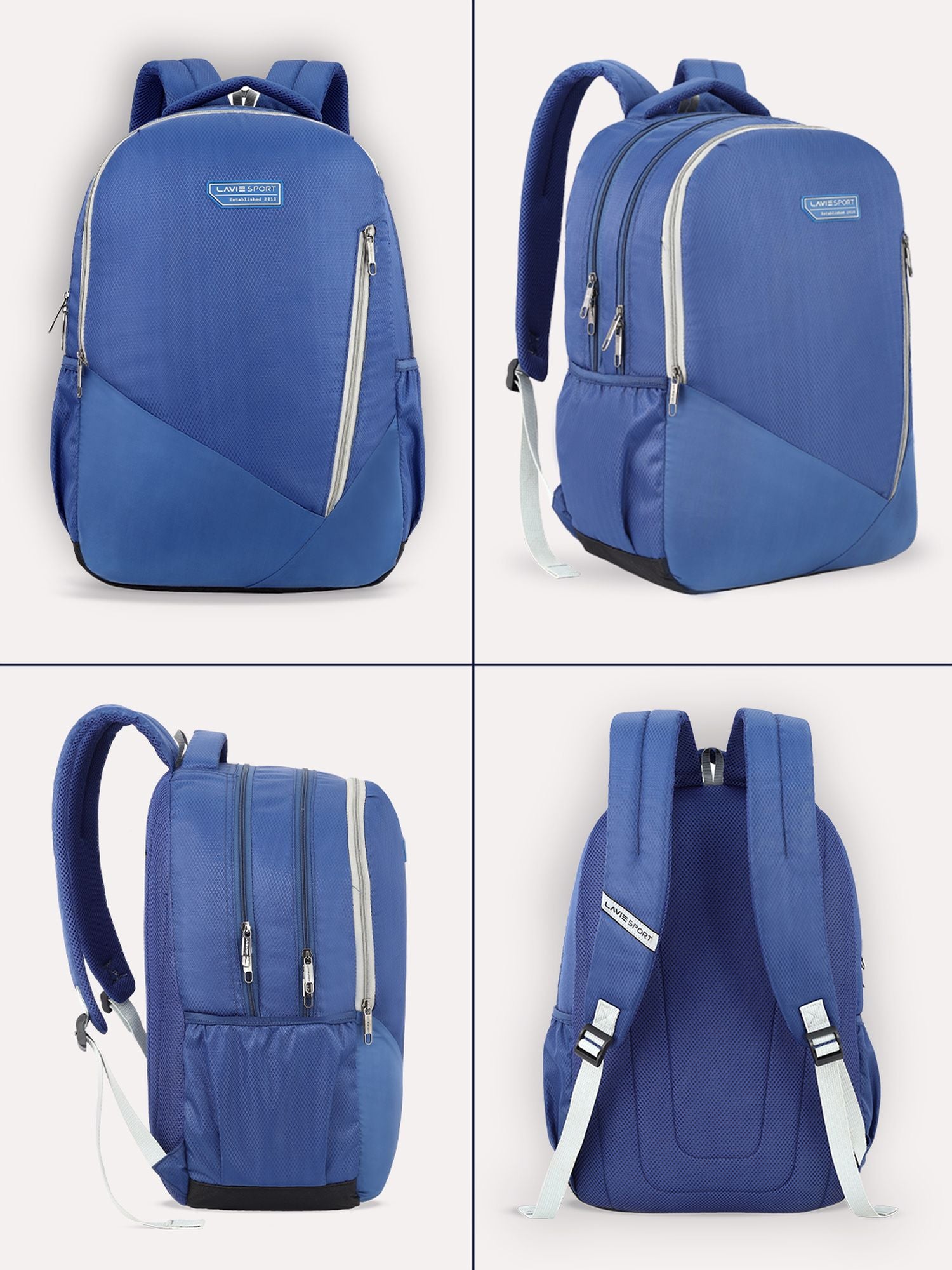 Lavie_Sport_Lozenge_Pro_34L_Laptop_Backpack_For_Boys_&_Girls_|Unisex_Casual_Bag_for_Men_&_Women_Navy