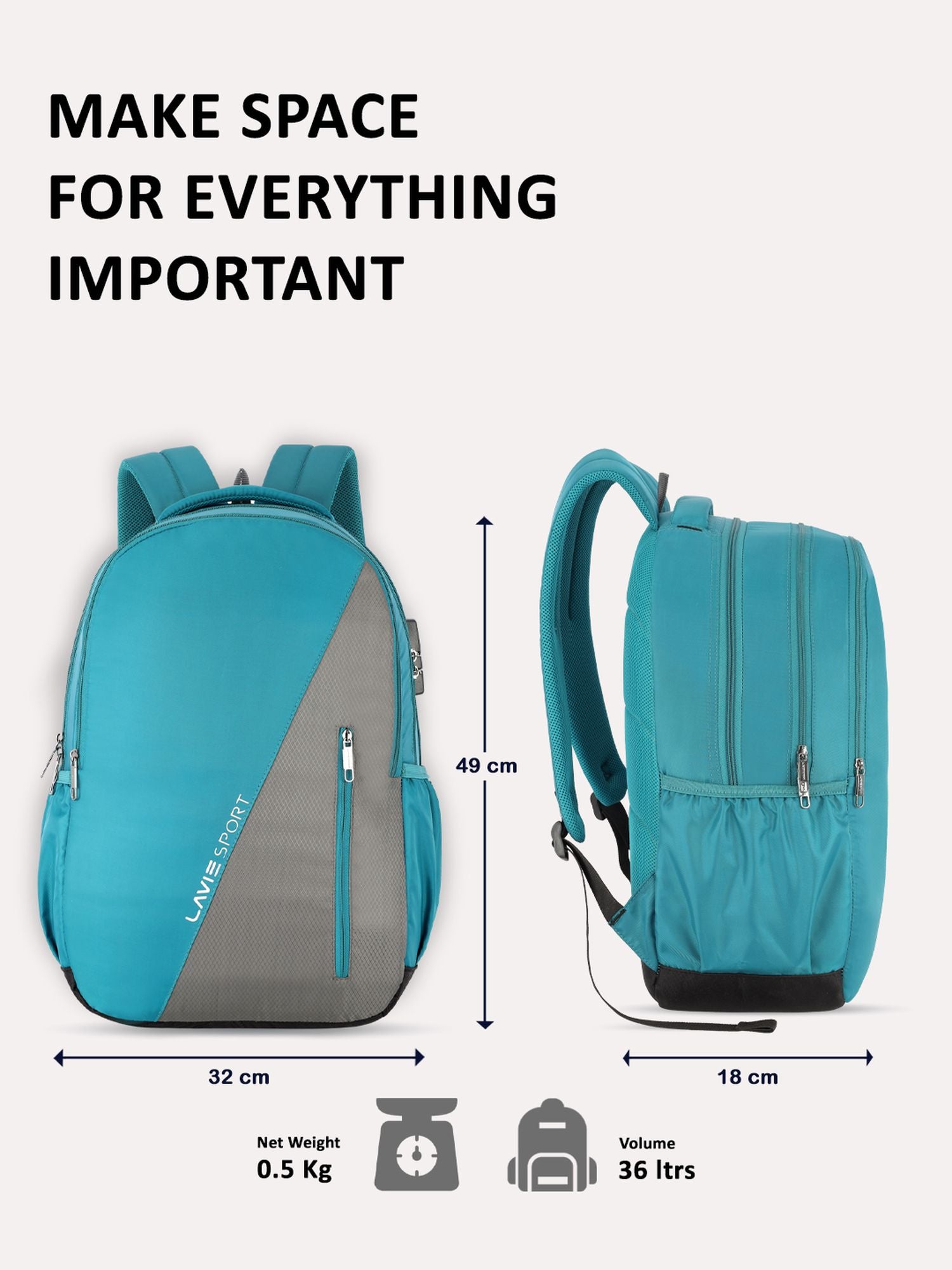 Lavie_Sport_Diagonal_36L_Anti-theft_Laptop_Backpack_For_Men_&_Women_|_Laptop_Bag_For_Boys_&_Girls_Teal