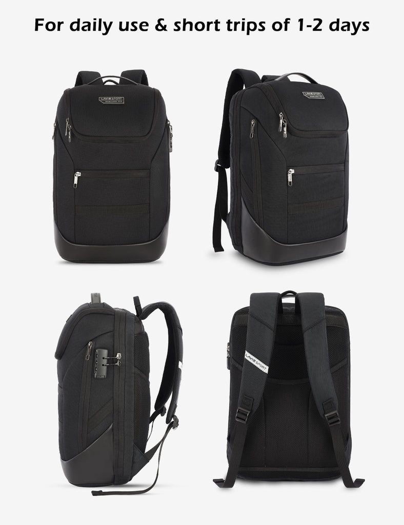 Lavie Sport Emperor 24L Anti theft Laptop Backpack For Men Women Lavie World