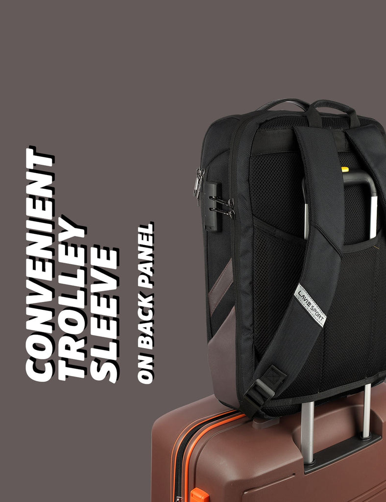 Buy Lavie Sport Emperor 24L Anti-theft Laptop Backpack For Boys & Girls Online 