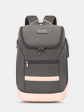 Lavie Sport Emperor 24L Anti-theft Laptop Backpack For Men & Women - Pink/Grey Colour