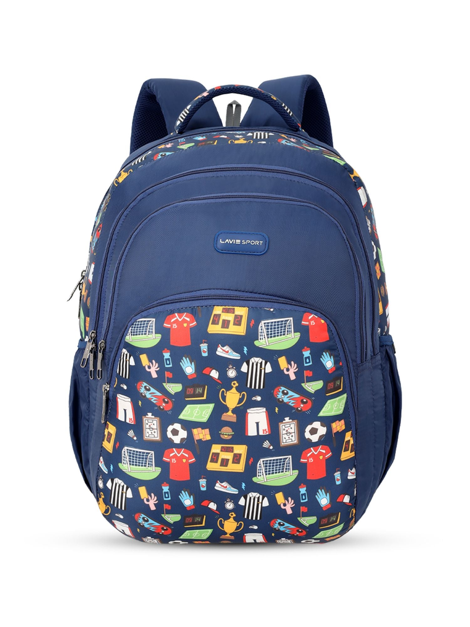 Lavie Sport Sporty 39L Printed School Unisex Backpack with Rain cover Lavie World