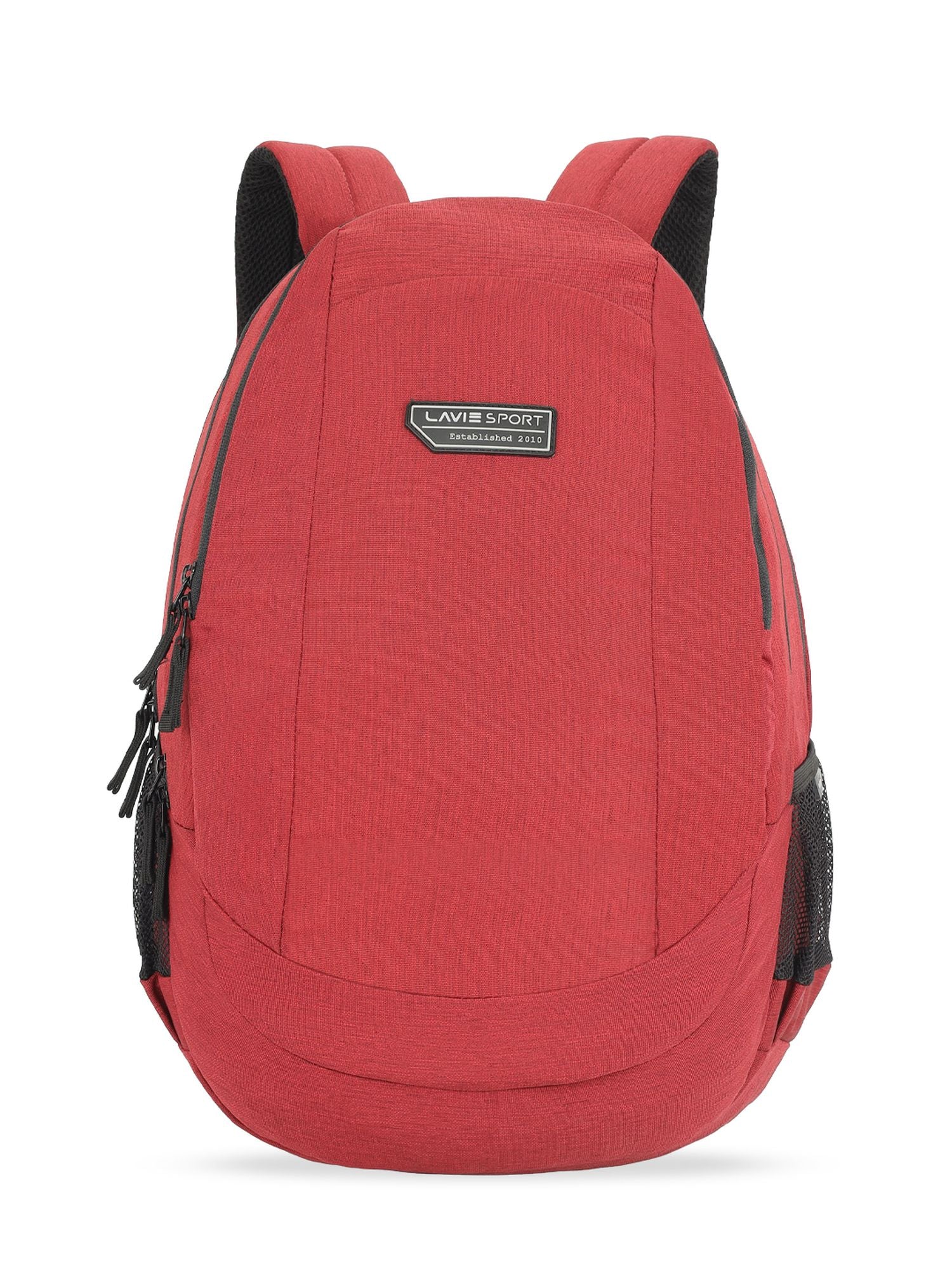 Lavie Sport Peak 34L Laptop Backpack For Men & Women |Boys & Girls Red - Lavie World