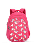 Lavie Sport Unicorn Grace 26L Printed School Backpack for Girls Magenta