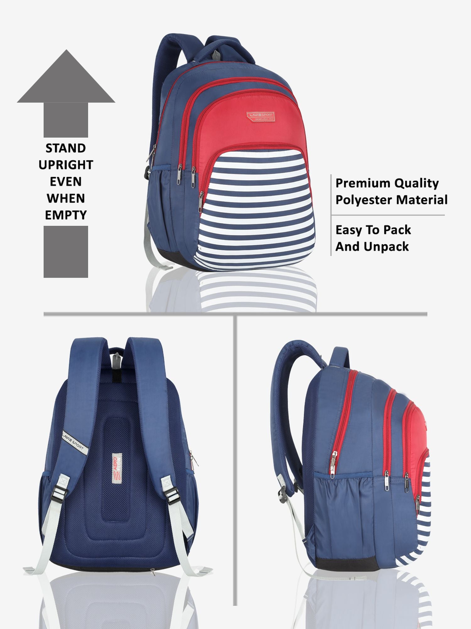 lavie-sport-classic-31l-laptop-backpack-for-men-&-women-black-black-medium