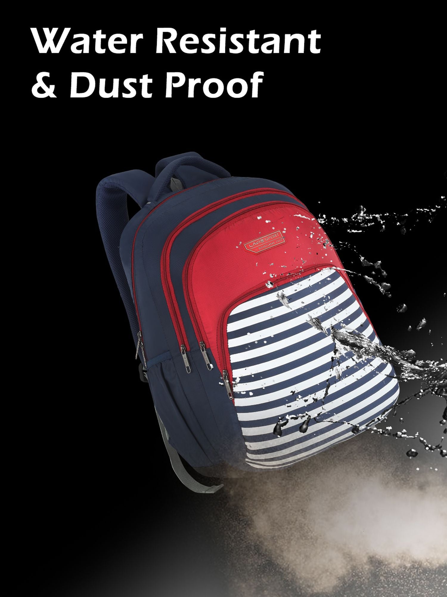 lavie-sport-classic-31l-laptop-backpack-for-men-&-women-black-black-medium
