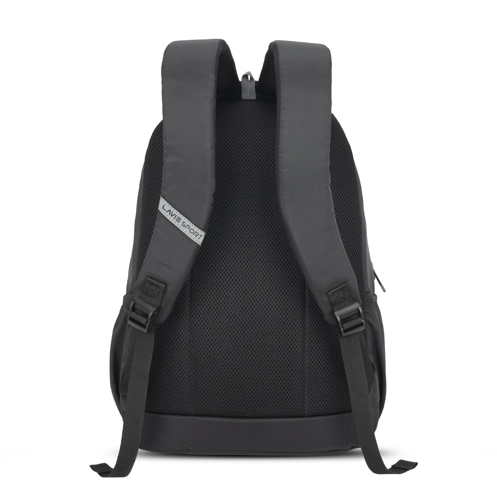 Lavie Sport Arc 35L Backpack For Men & Women|Boys & Girls Black