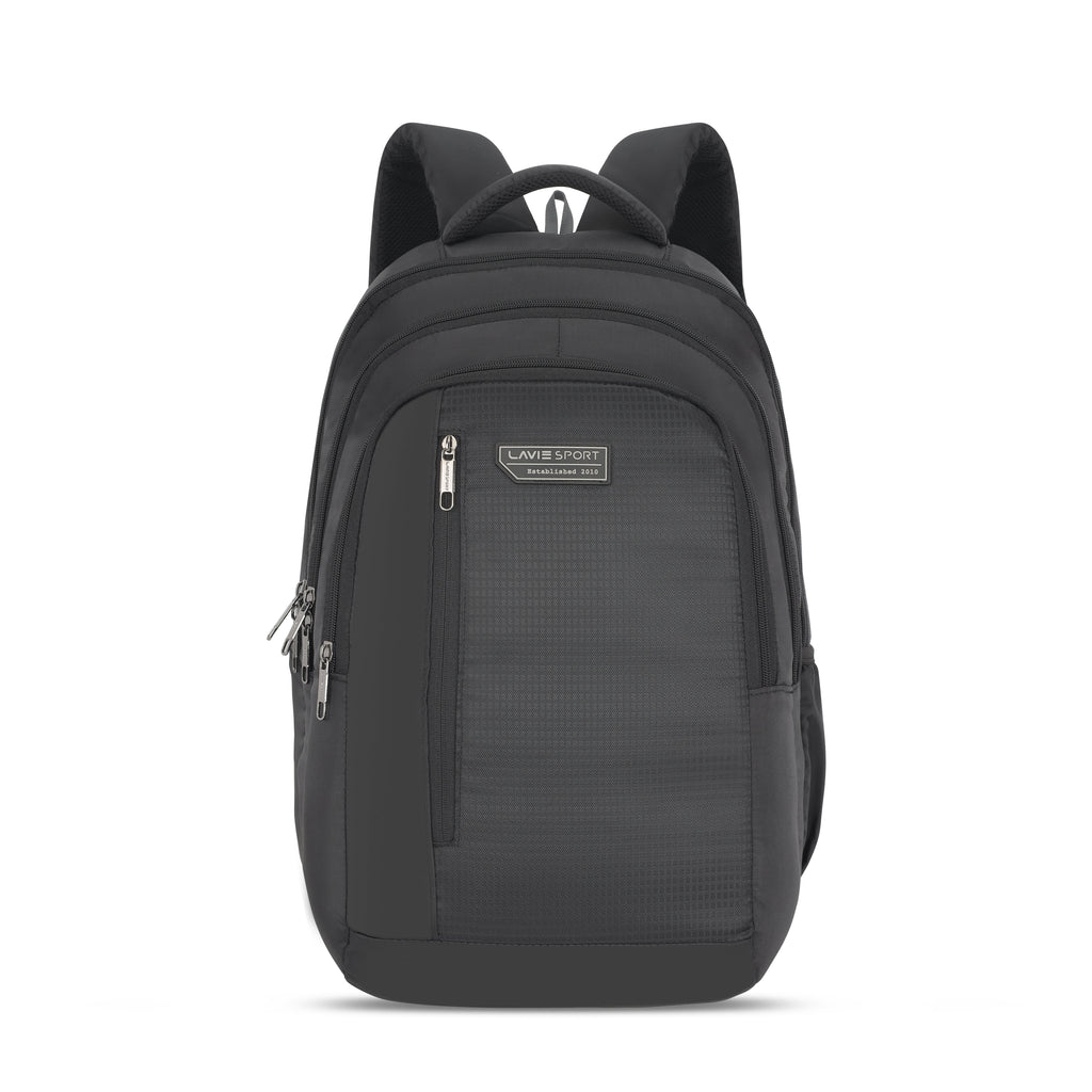 Lavie Sport Thunder 46L Laptop Backpack For Men & Women Black