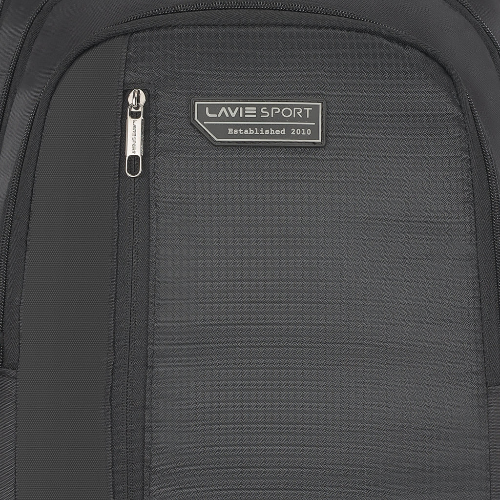 Lavie Sport Thunder 46L Laptop Backpack For Men & Women Black