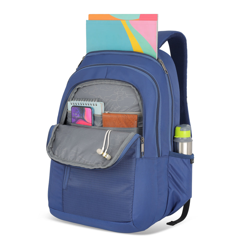 Lavie Sport Thunder 46L Laptop Backpack For Men & Women Navy
