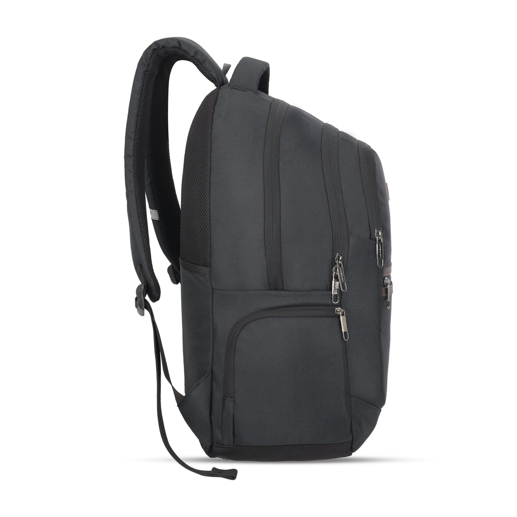 Lavie Sport Imperial 34L Laptop Backpack with combi lock For Men & Women Black
