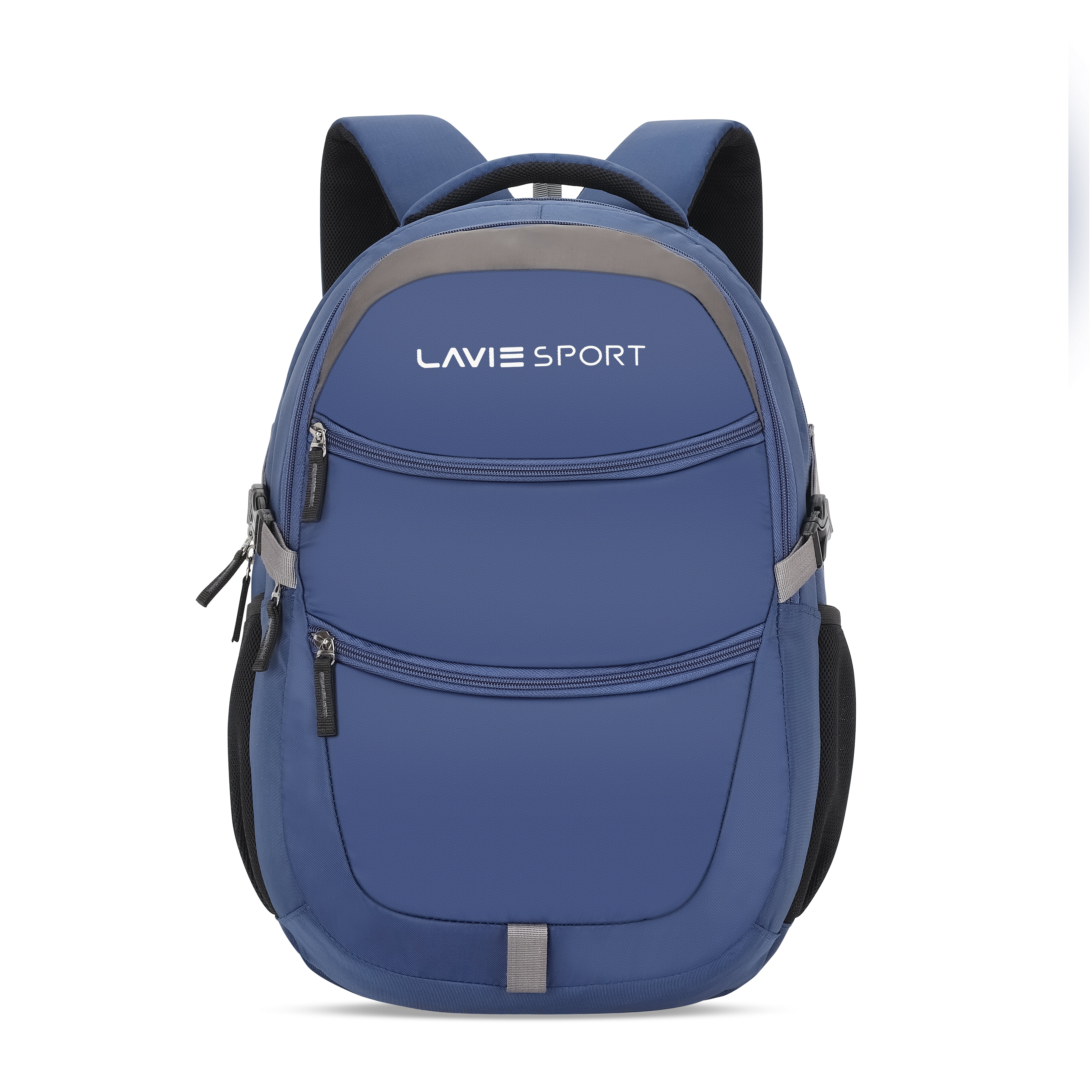 Lavie Sport Triumph 29L Laptop Backpack with Rain cover For Men & Women | Boys & Girls (Navy)