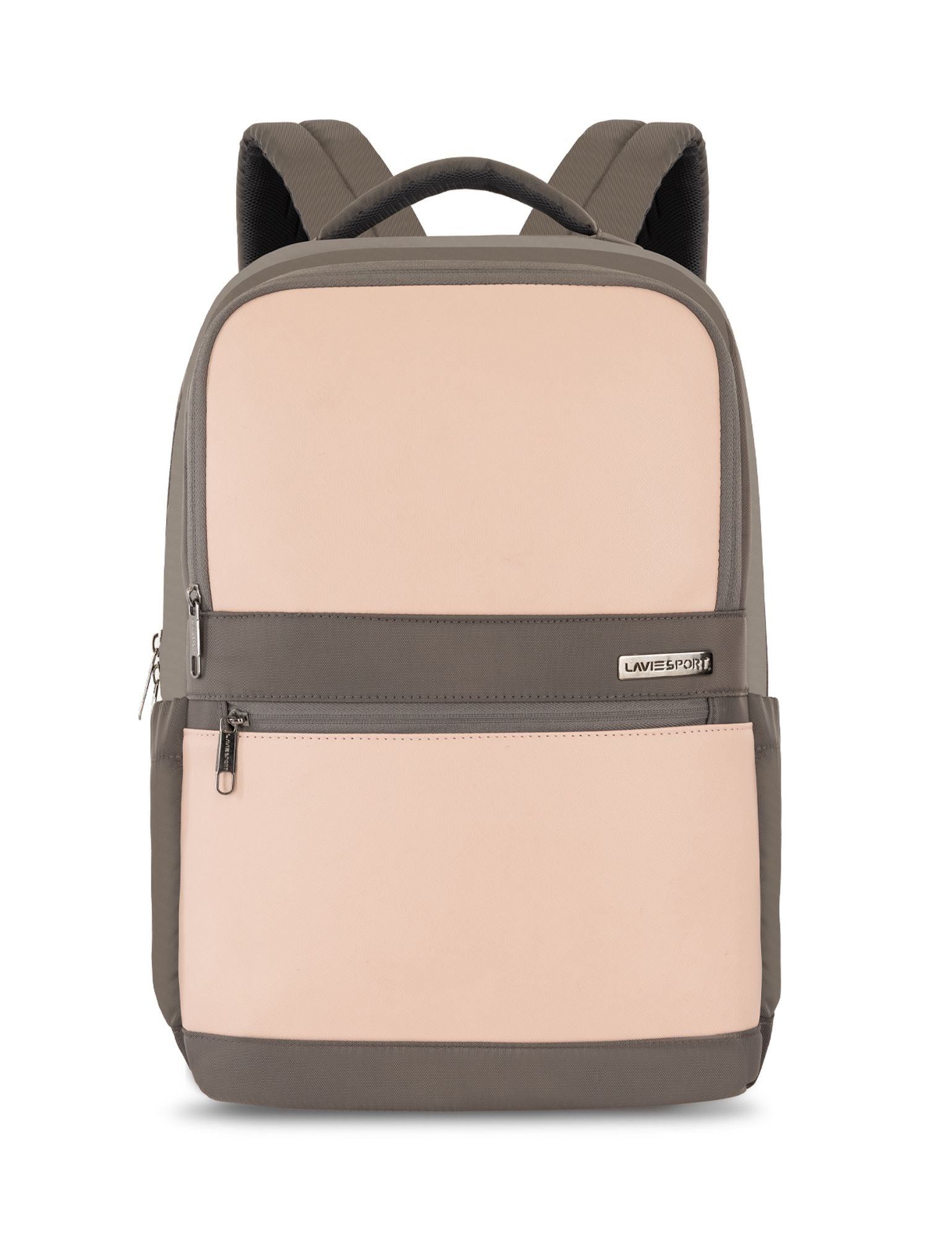 Lavie Sport Armour 24L Laptop Backpack with Trolley sleeve For Women Pink