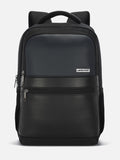 Pioneer Medium Black & Navy Backpack