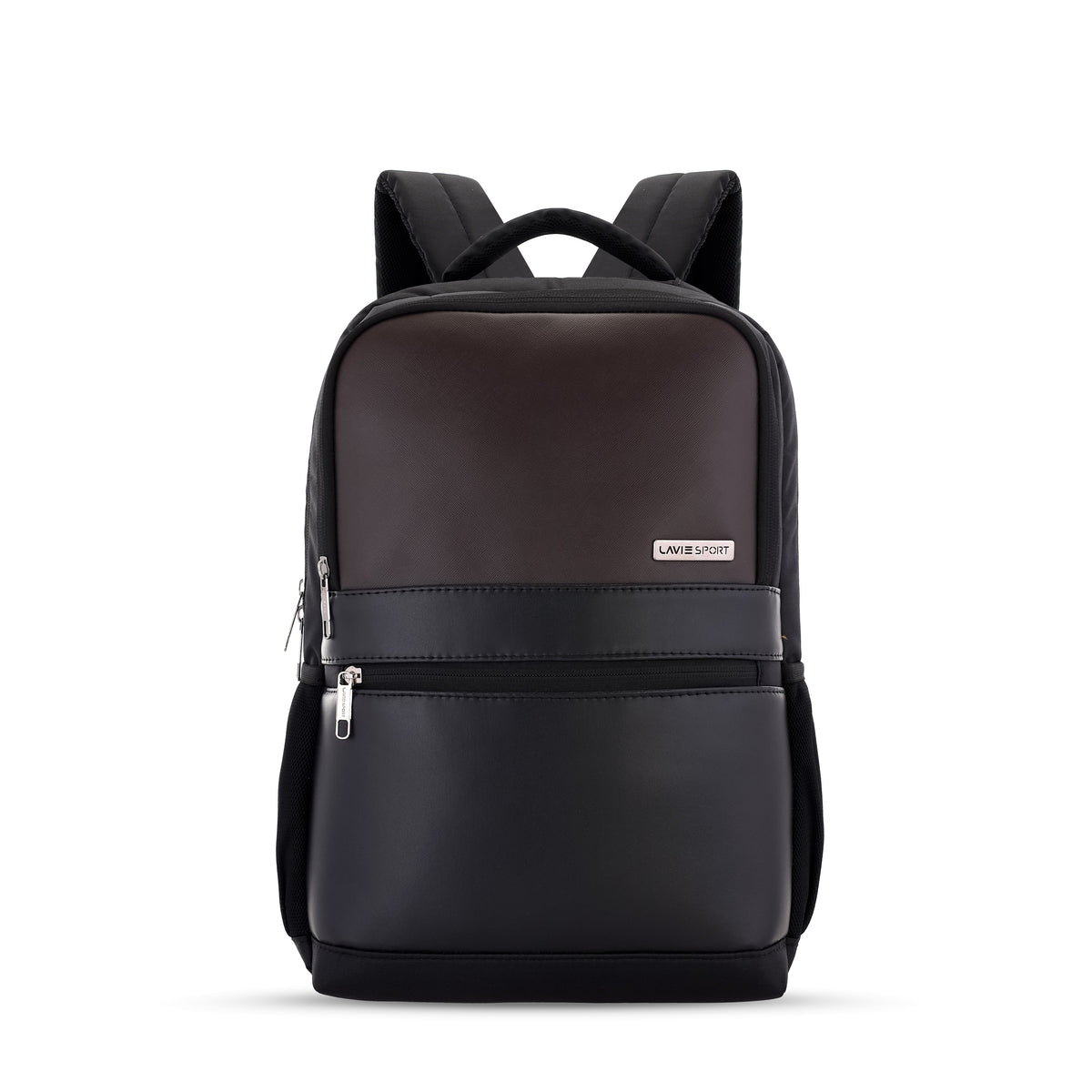 Pioneer Medium Black & Choco Laptop Backpack
