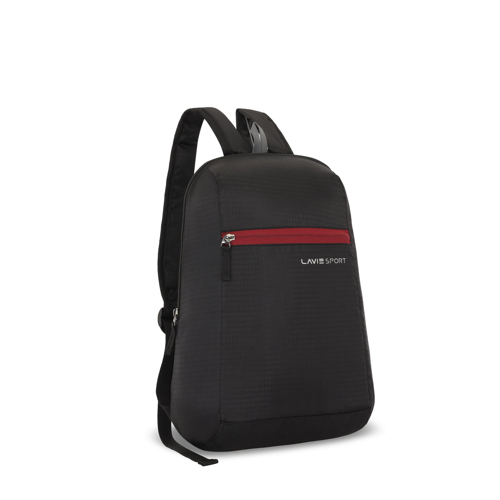 Lavie Sport Sprinter Daypack 1.5C 11L Unisex Casual Backpack For Gilrs/Boys (Bristol Black)