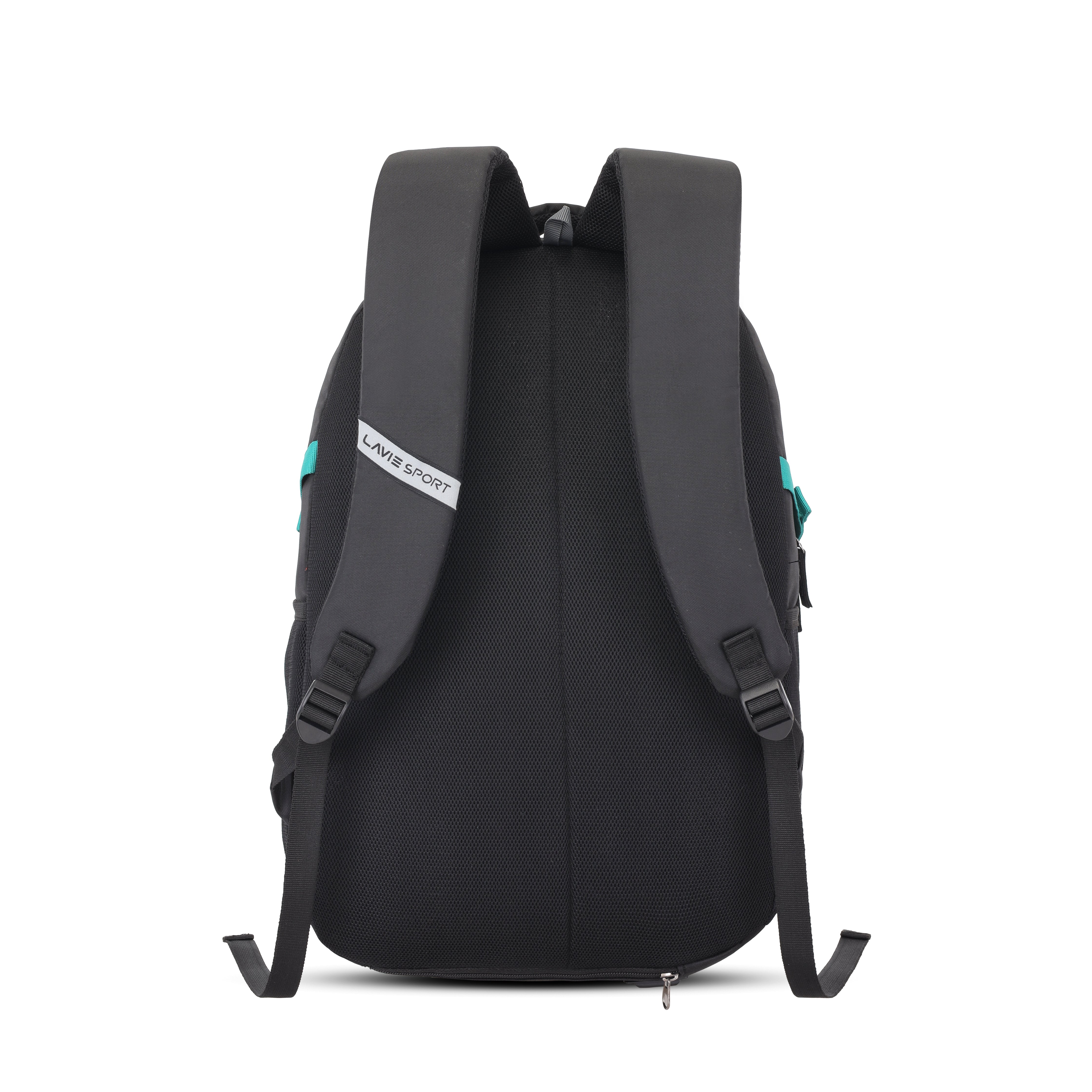 Lavie Sport Titan 29L Laptop Backpack with Rain cover For Men & Women | Boys & Girls (Black)