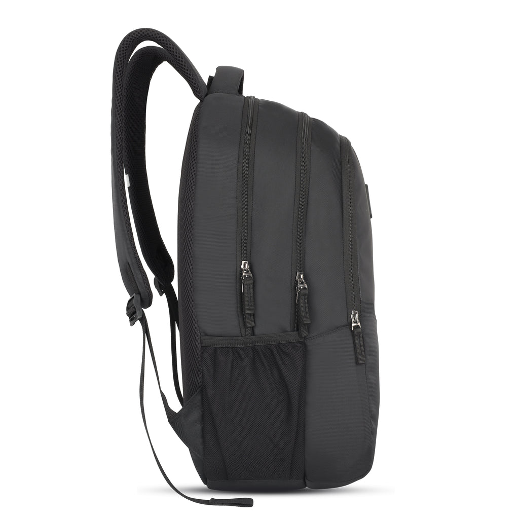 Lavie Sport Urban 31L Laptop Backpack For Men & Women | Boys & Girls Black