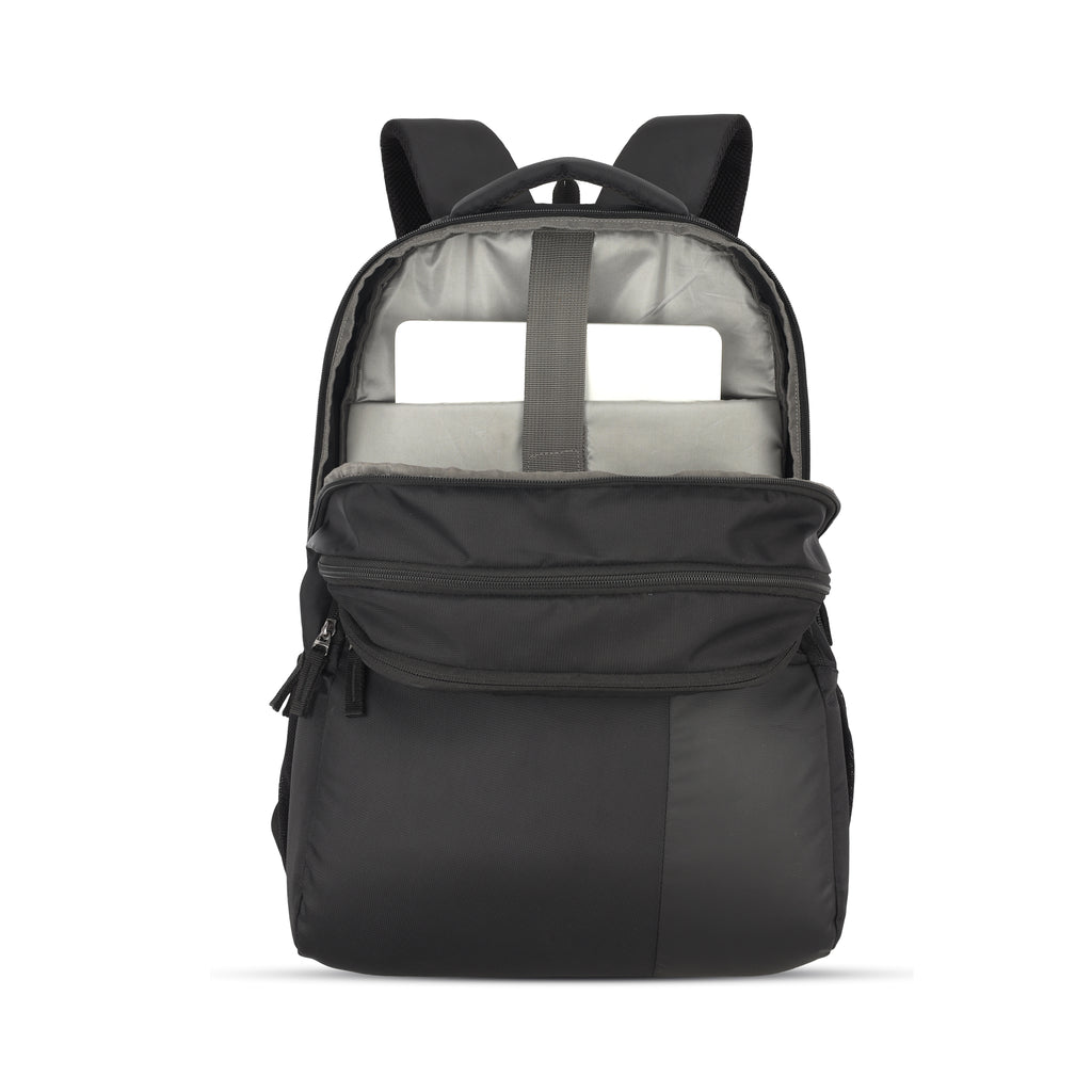Lavie Sport Phoenix 31L Laptop Backpack For Men & Women | Boys & Girls Black