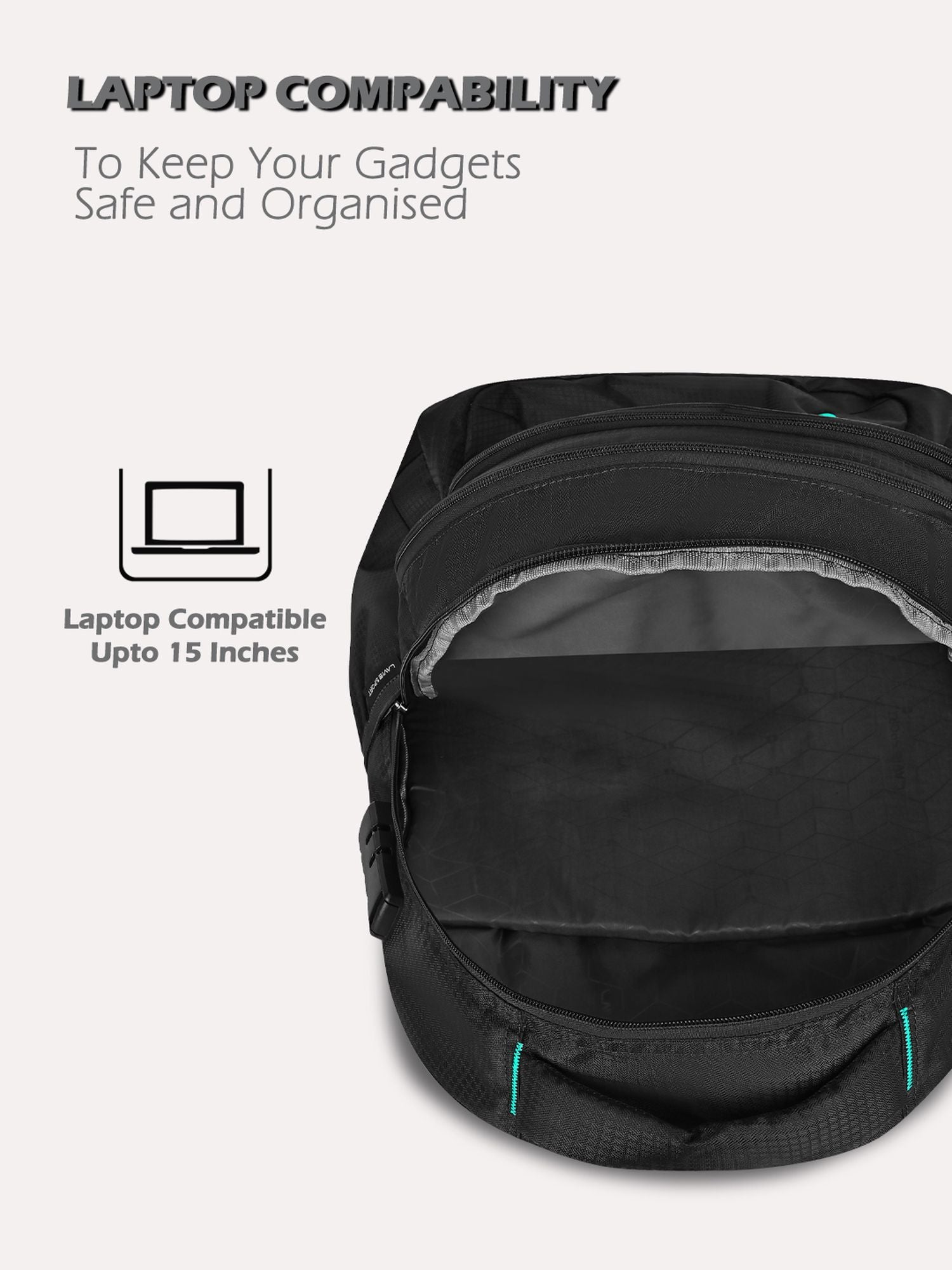 Lavie Maverick Laptop Backpack Black