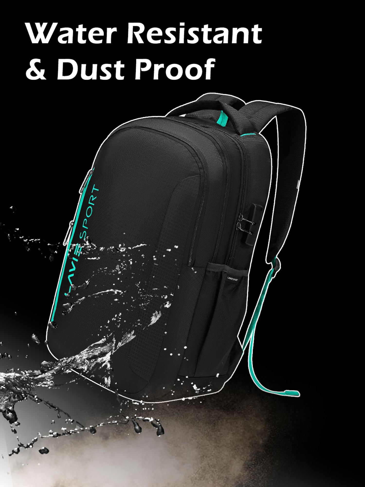 Lavie Maverick Laptop Backpack Black