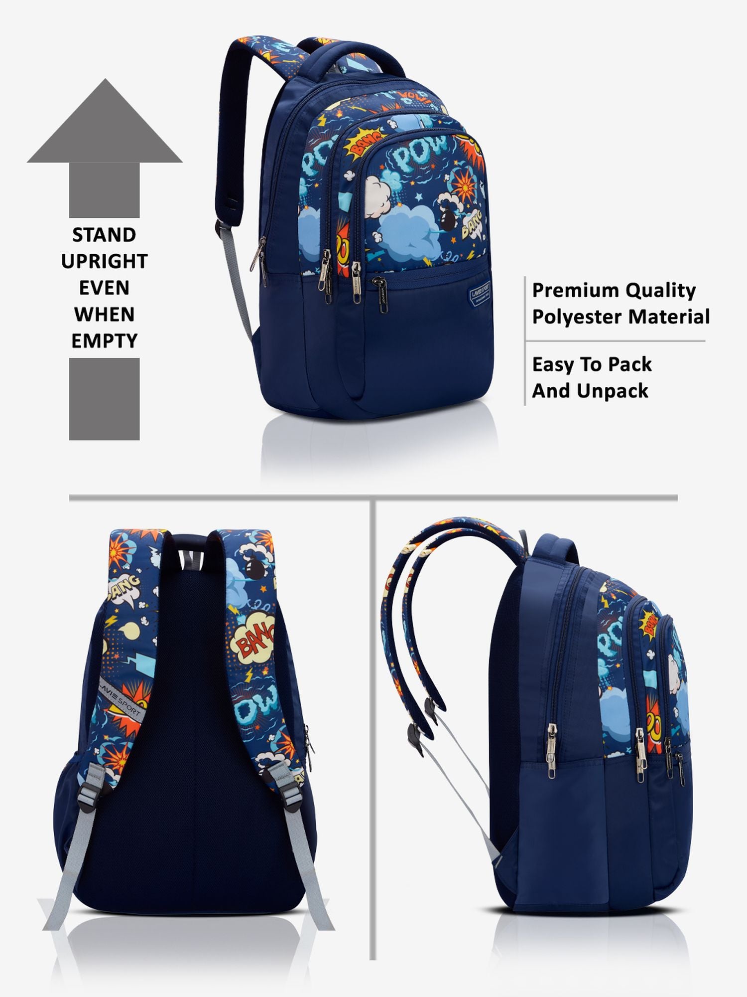 Boom Backpack Navy