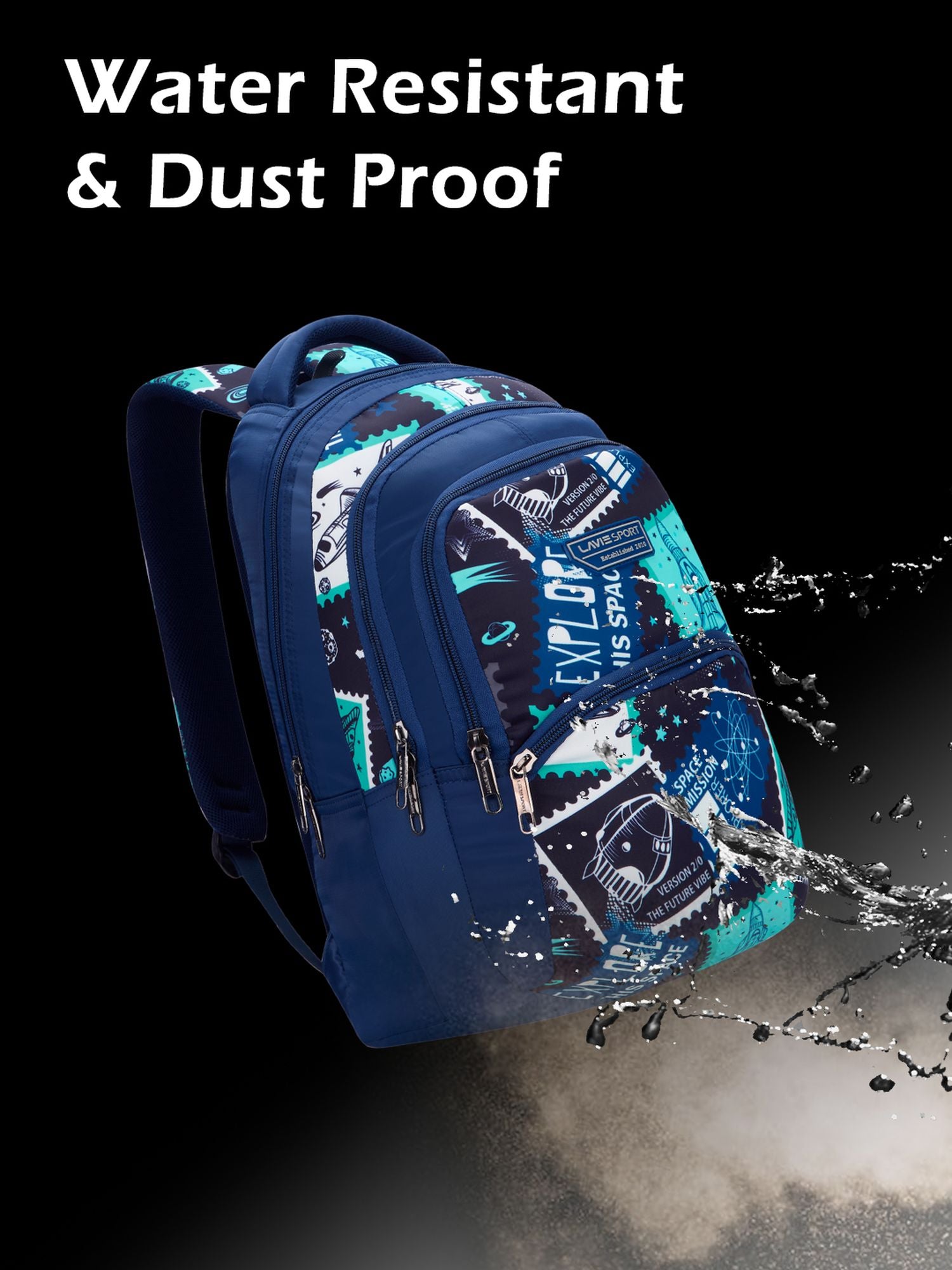 Spaceship Backpack Navy