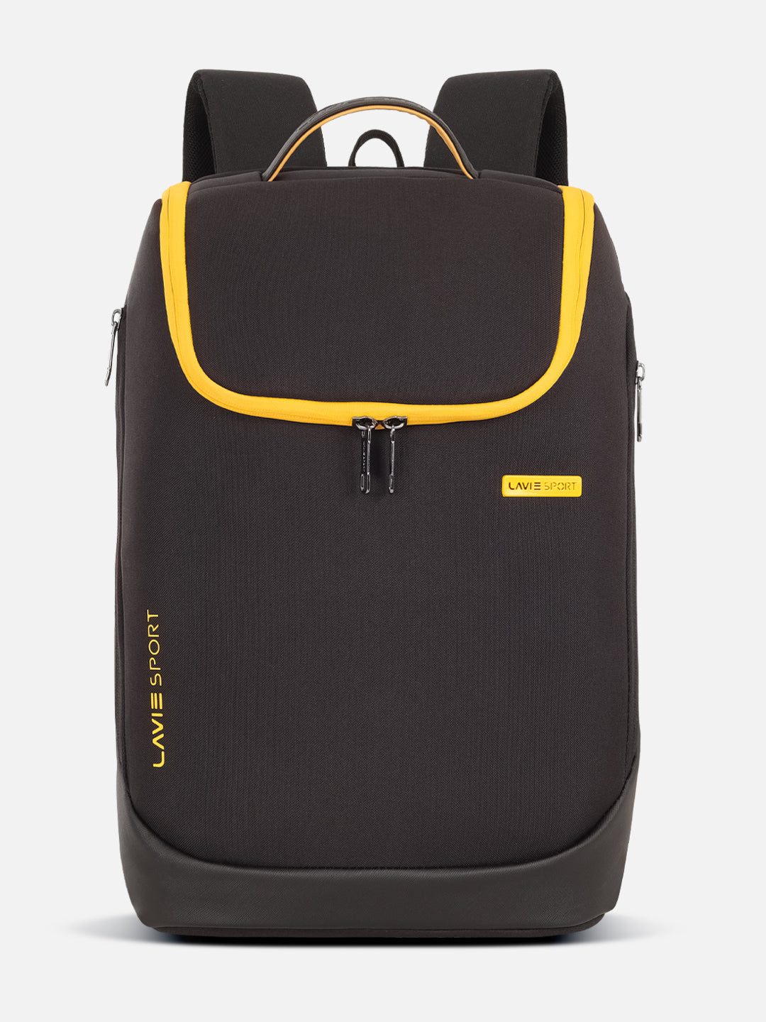 Duke Medium Black & Yellow Backpack