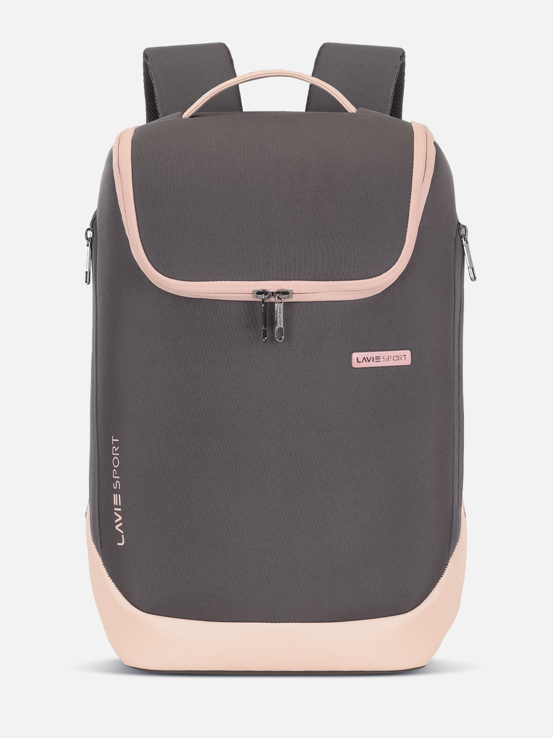 Duke Medium Grey & Pink Backpack