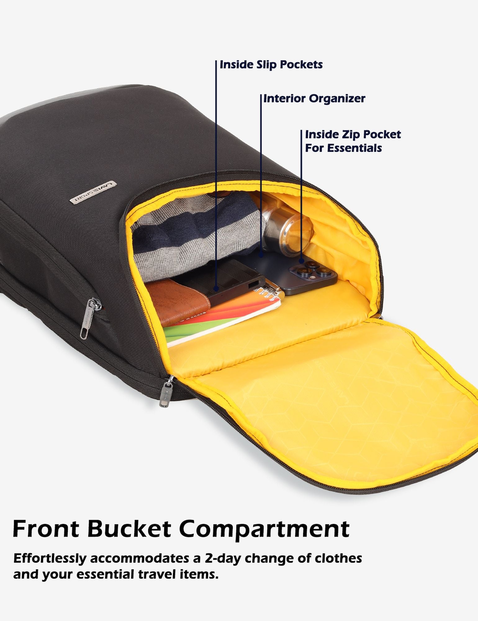 Duke Backpack Laptop Compatible Black/Black