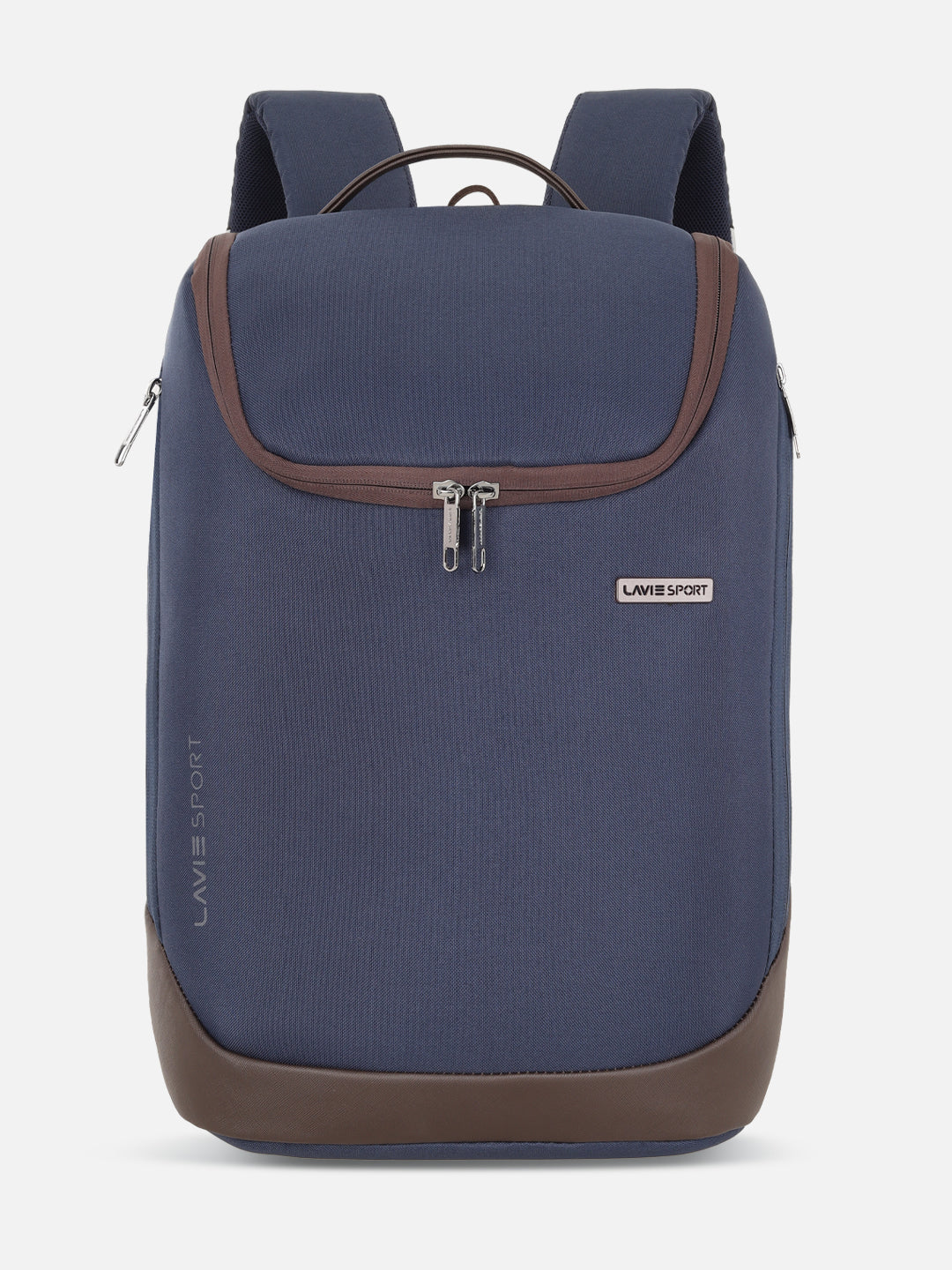 Duke Medium Navy & Choco Laptop Backpack