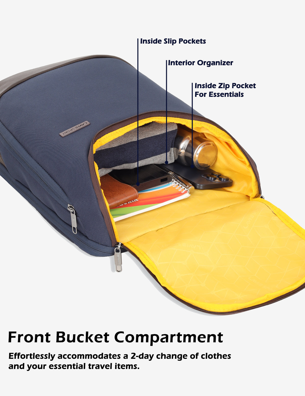 23L Duke Backpack 18 Inches Laptop Compatiable