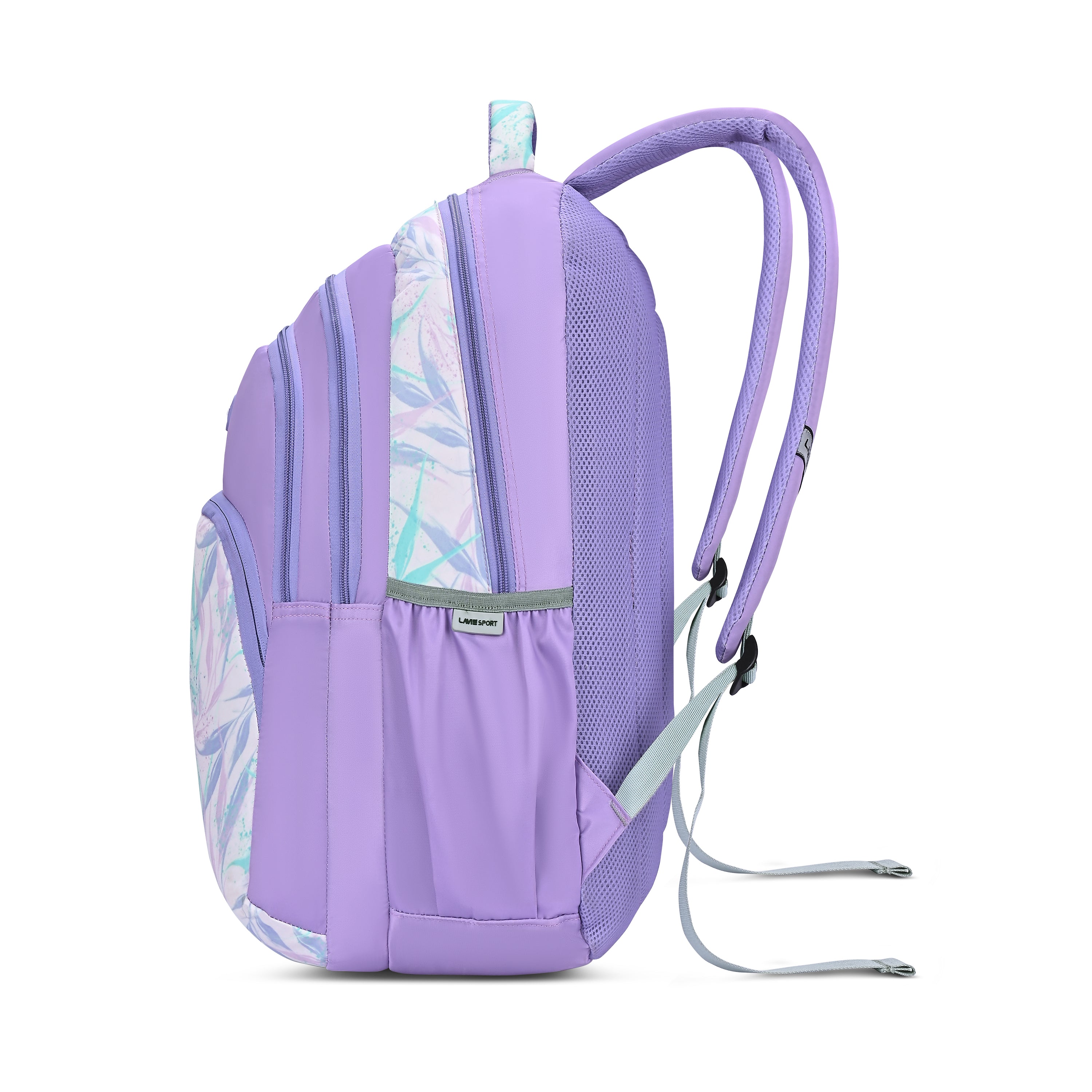 Lavie Sport 35L Iris Backpack | Laptop Compatiable | Raincover (Purple)