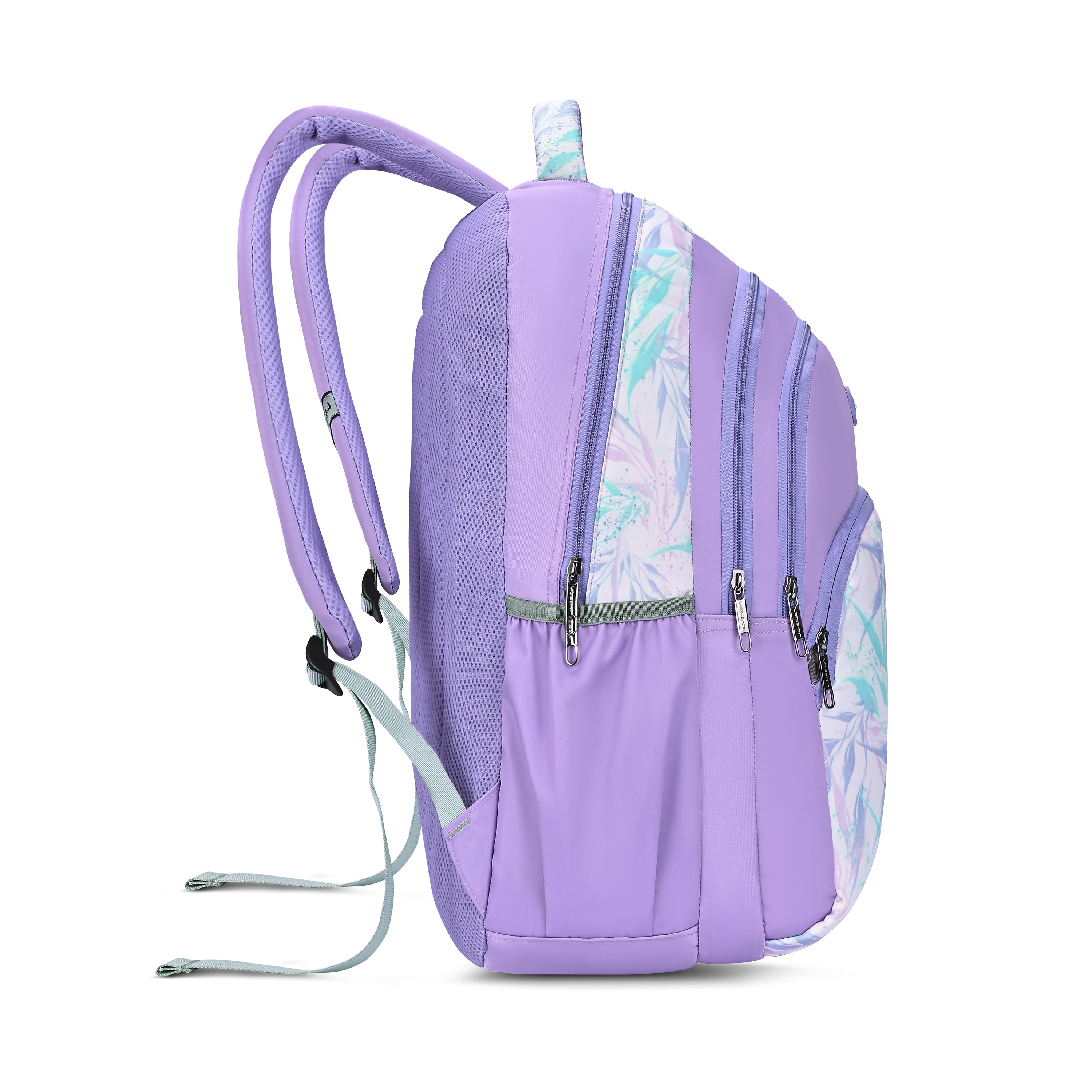 Lavie Sport 35L Iris Backpack | Laptop Compatiable | Raincover (Purple)