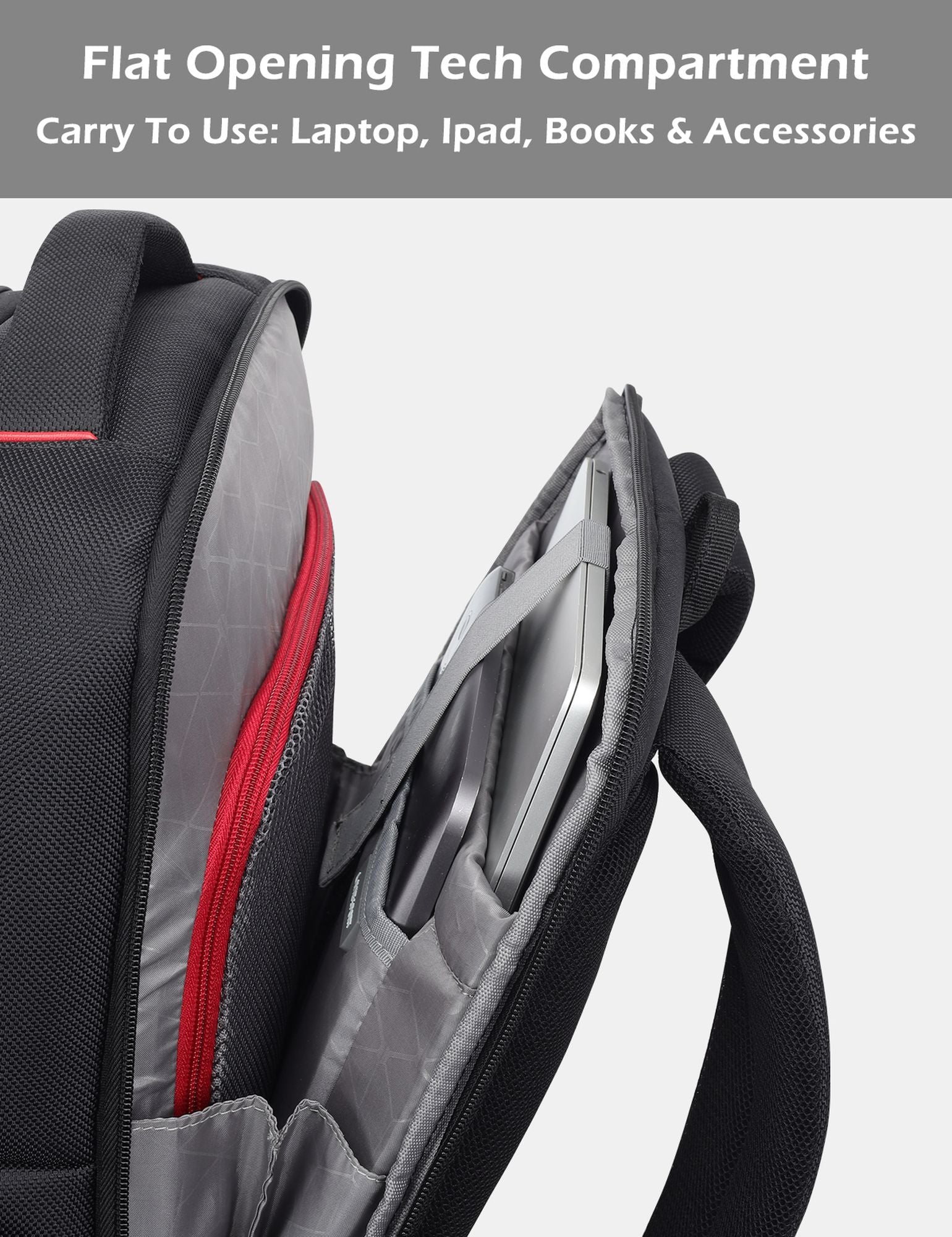 Business Elite Professional Laptop Backpack Trolley Sleeve Black