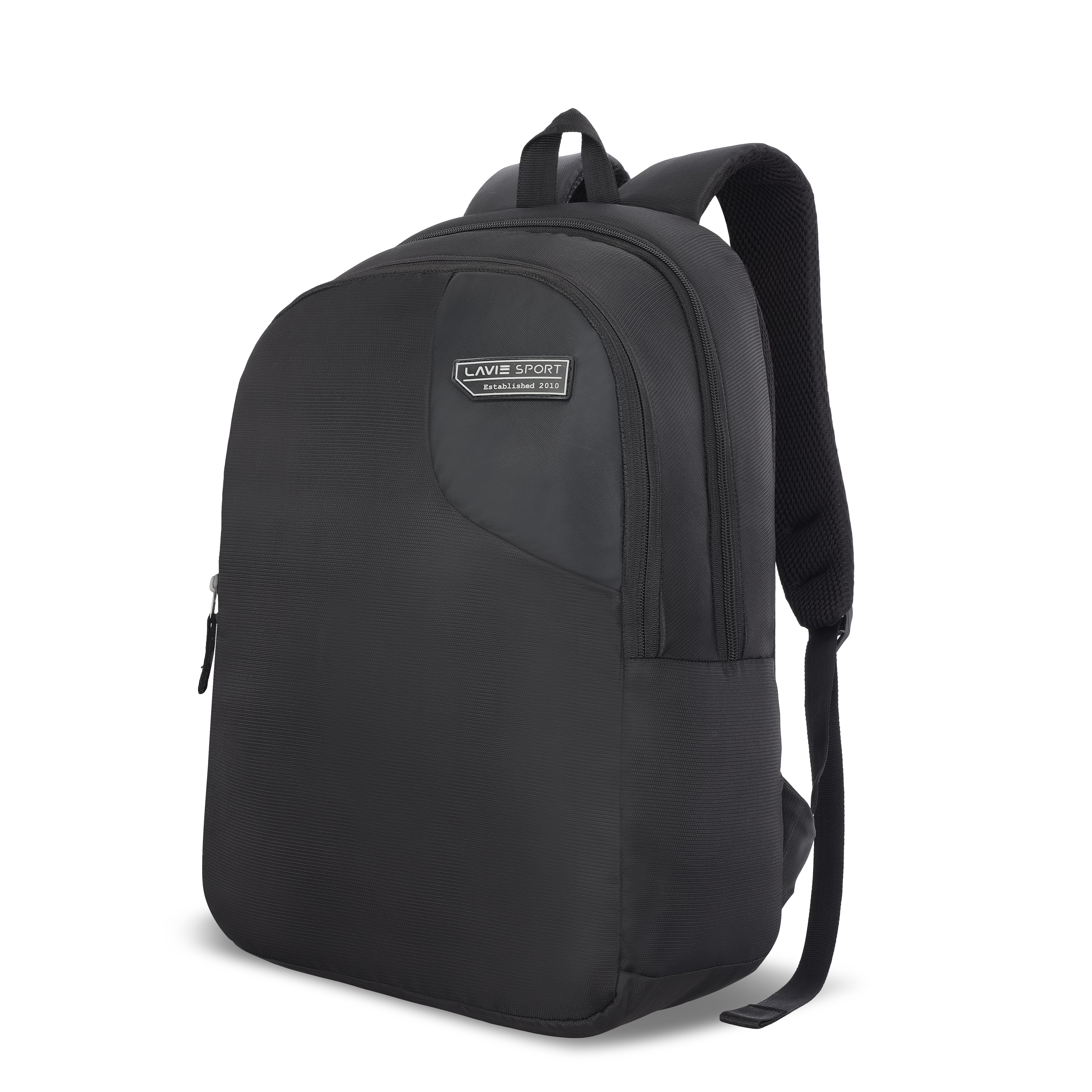 25L Segno Laptop Backpack Laptop Compatiable Black