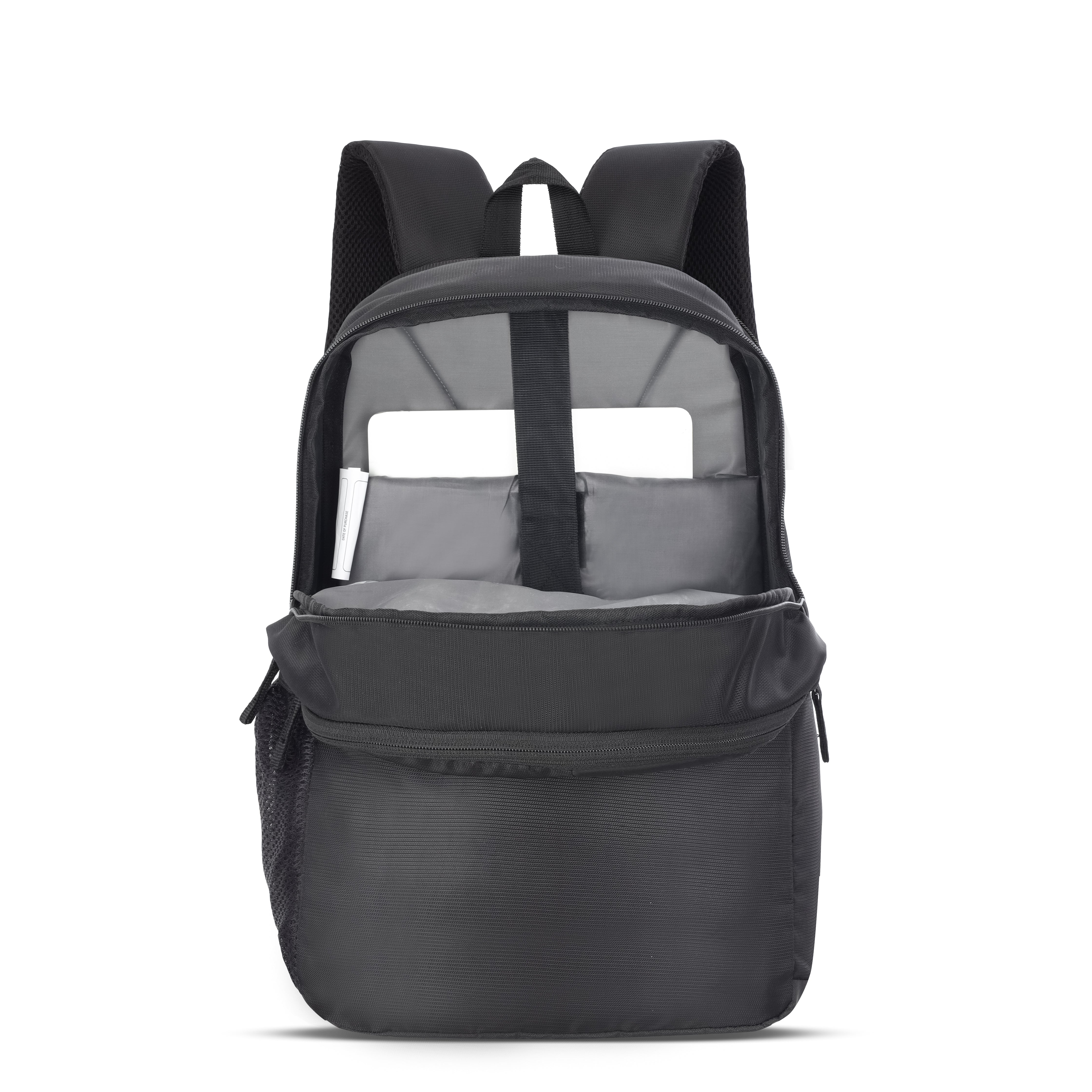 25L Segno Laptop Backpack Laptop Compatiable Black