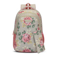 Lavie Sport 36L Buttercup Backpack | 19 inches | Laptop Compatiable | Pencil Pouch |Beige