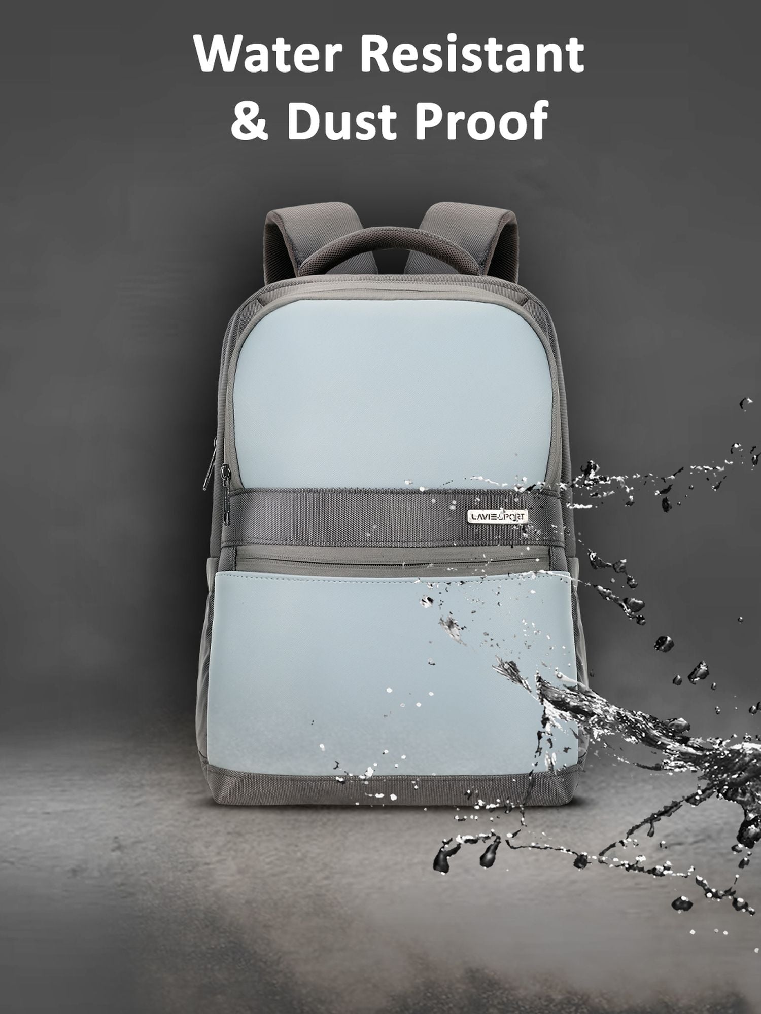 Armour Laptop Backpack Trolley Sleeve Grey/P.Blue