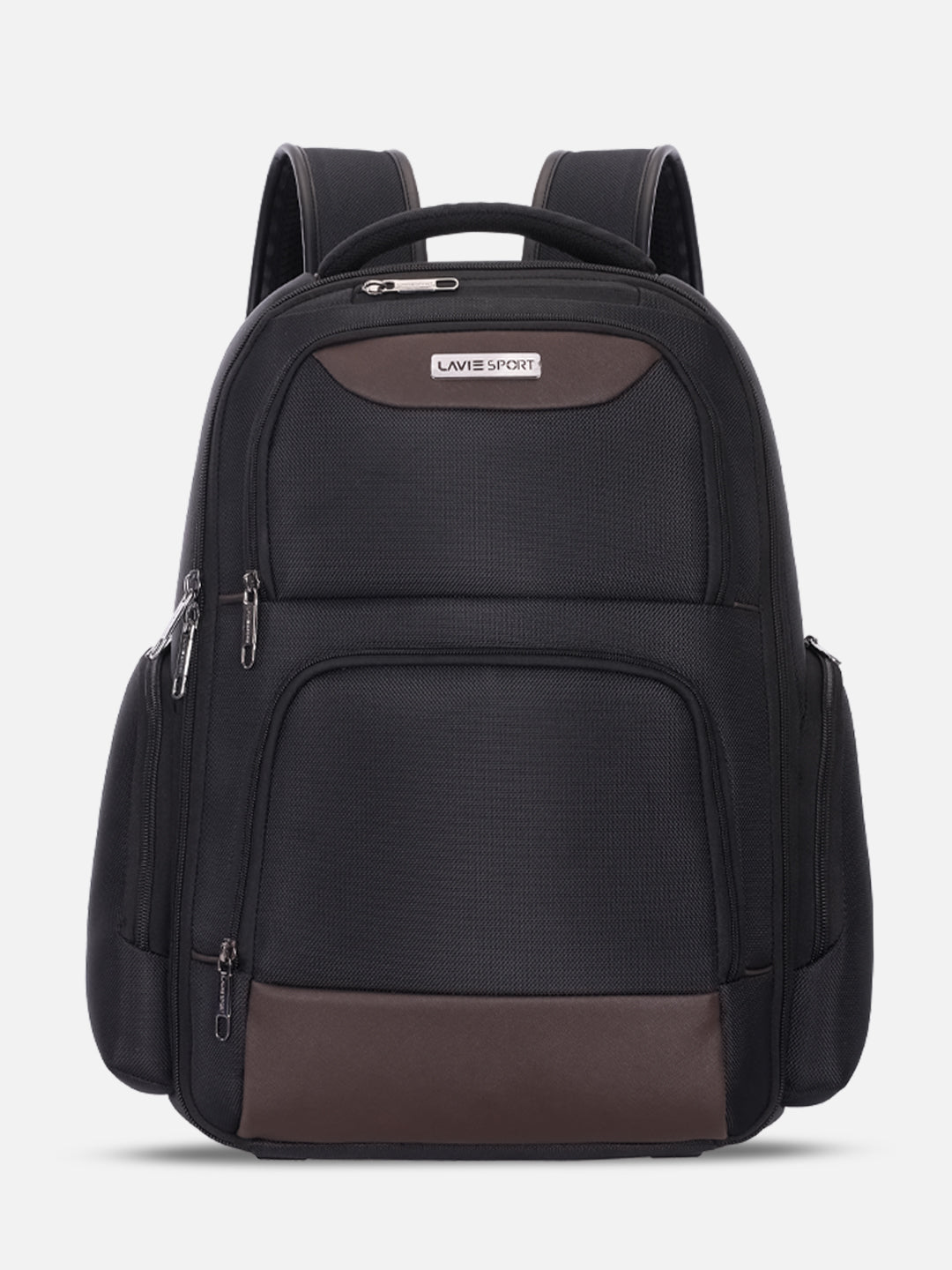 Business Elite Medium Black & Choco Backpack