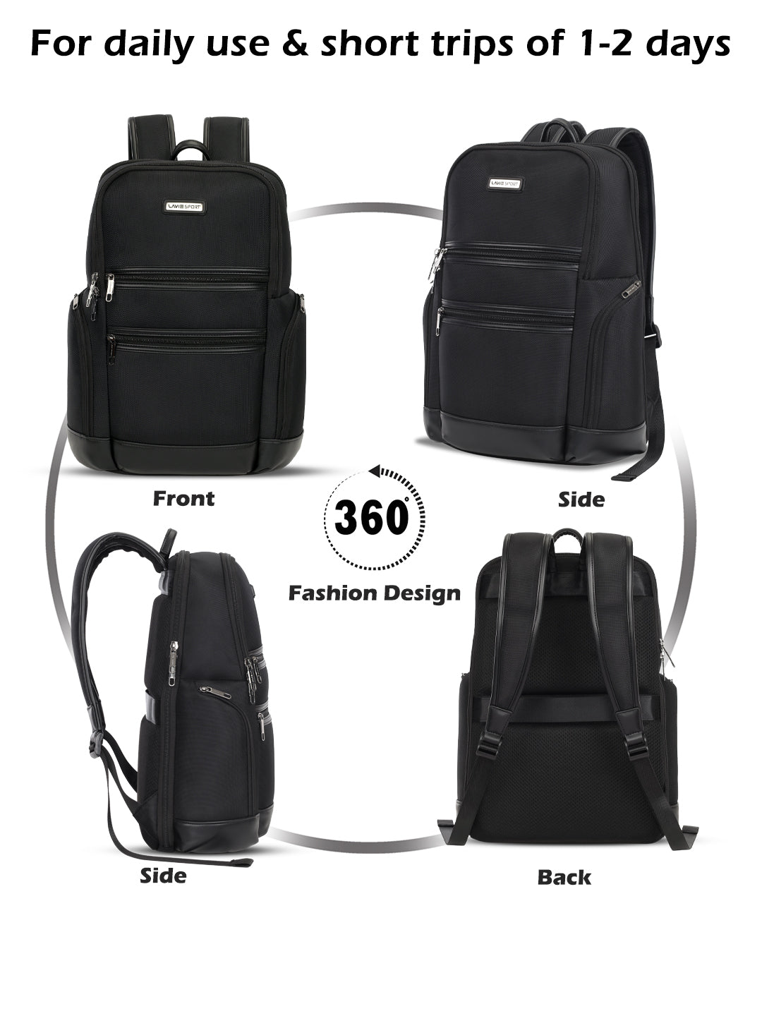 Legend Laptop Backpack With Trolley Sleeve