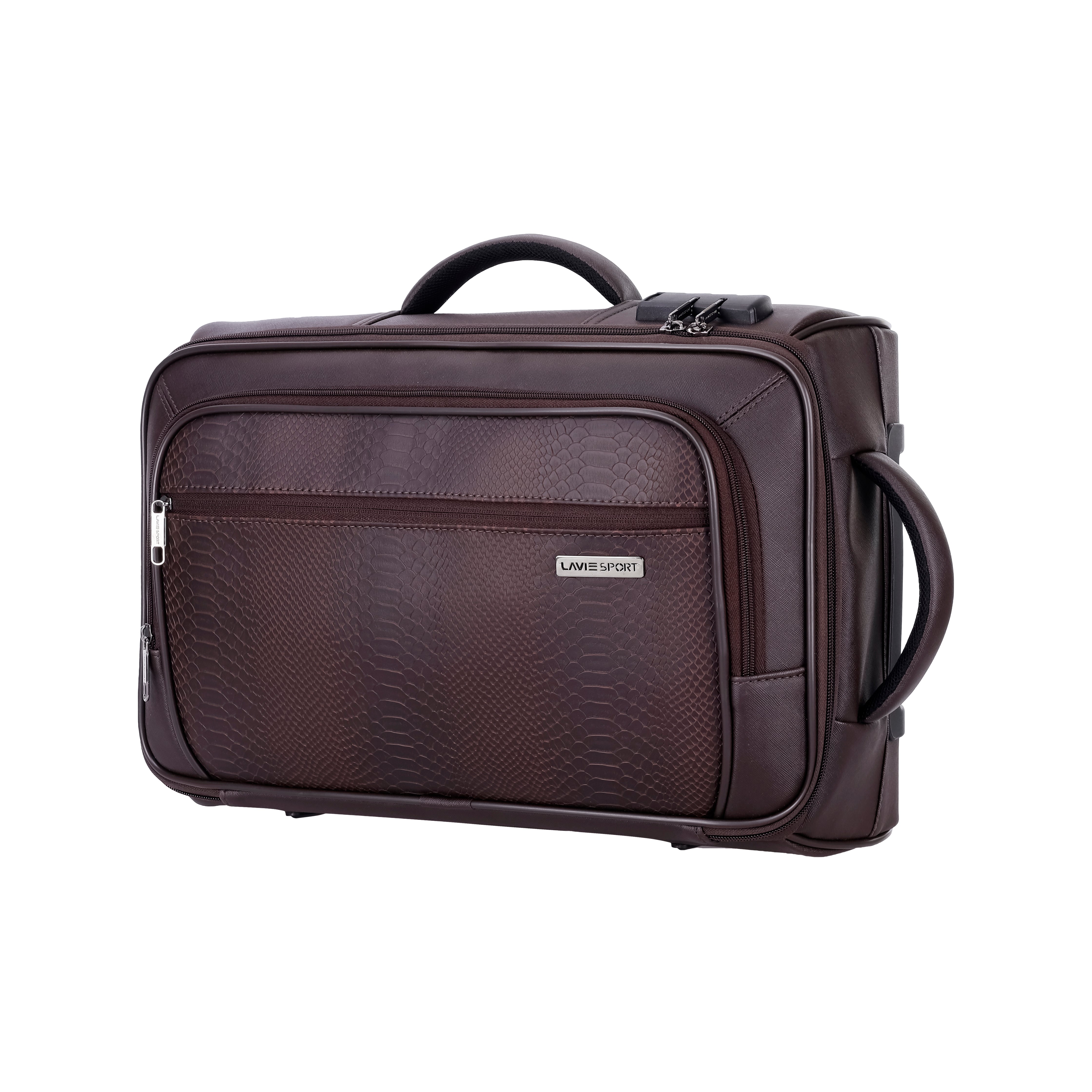 45 Cms Premium Majestic Croco Laptop Trolley Duffle Bag