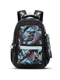 Abstract Laptop Backpack Raincover Bag