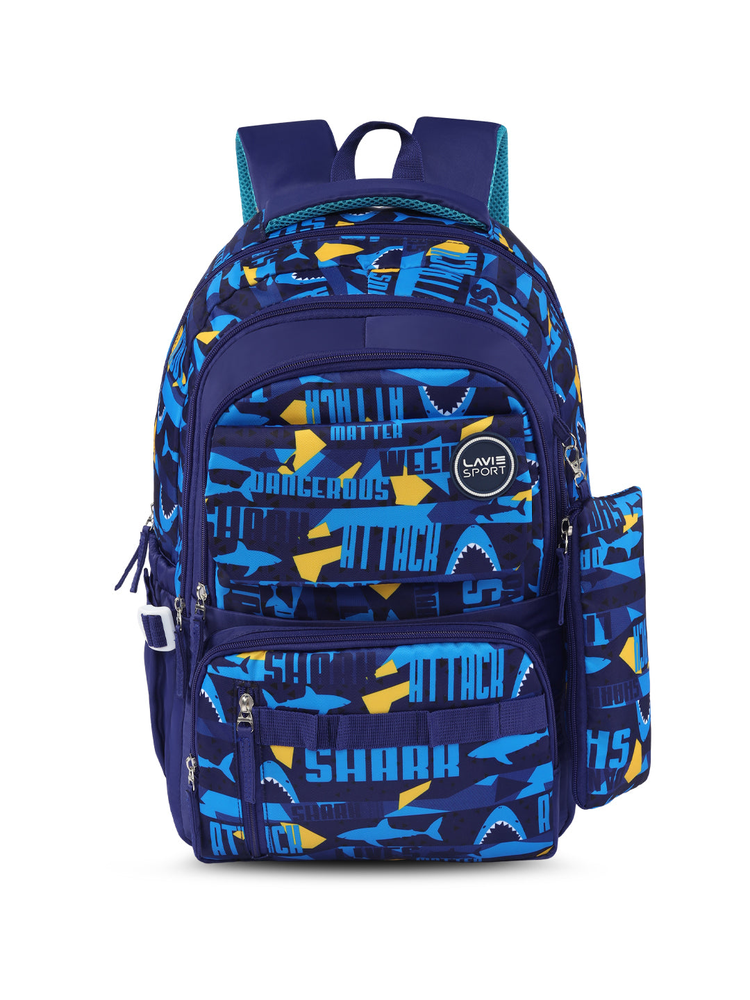 Rainforest Laptop Backpack Raincover Bag Blue