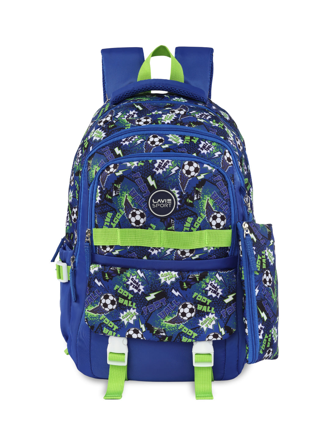 Soccer Laptop Backpack Raincover Bag Navy