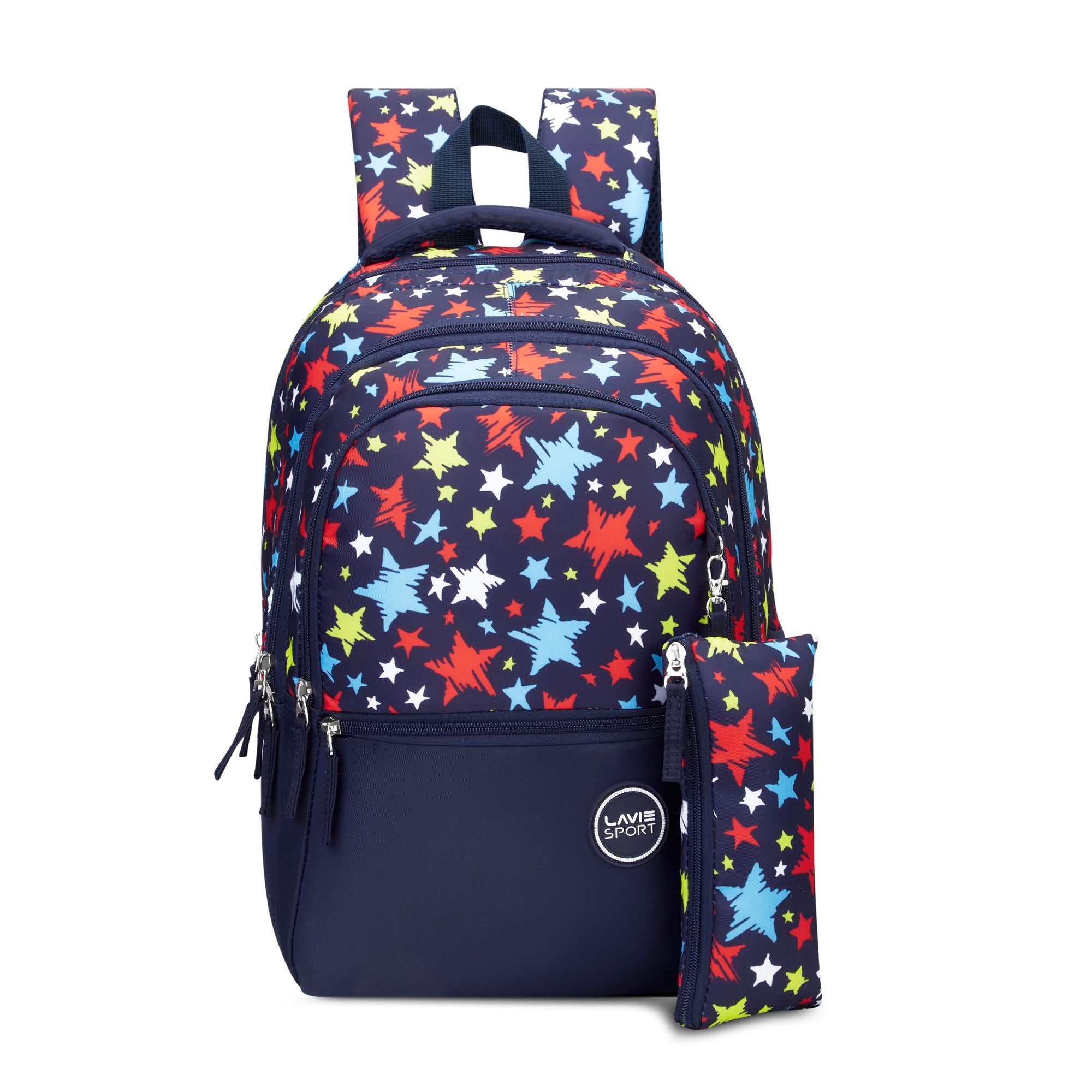Stardust Printed Backpack Navy