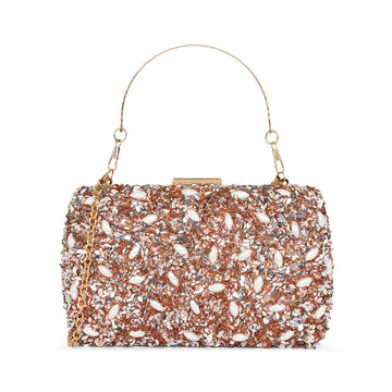 Crystal Large Frame Clutch