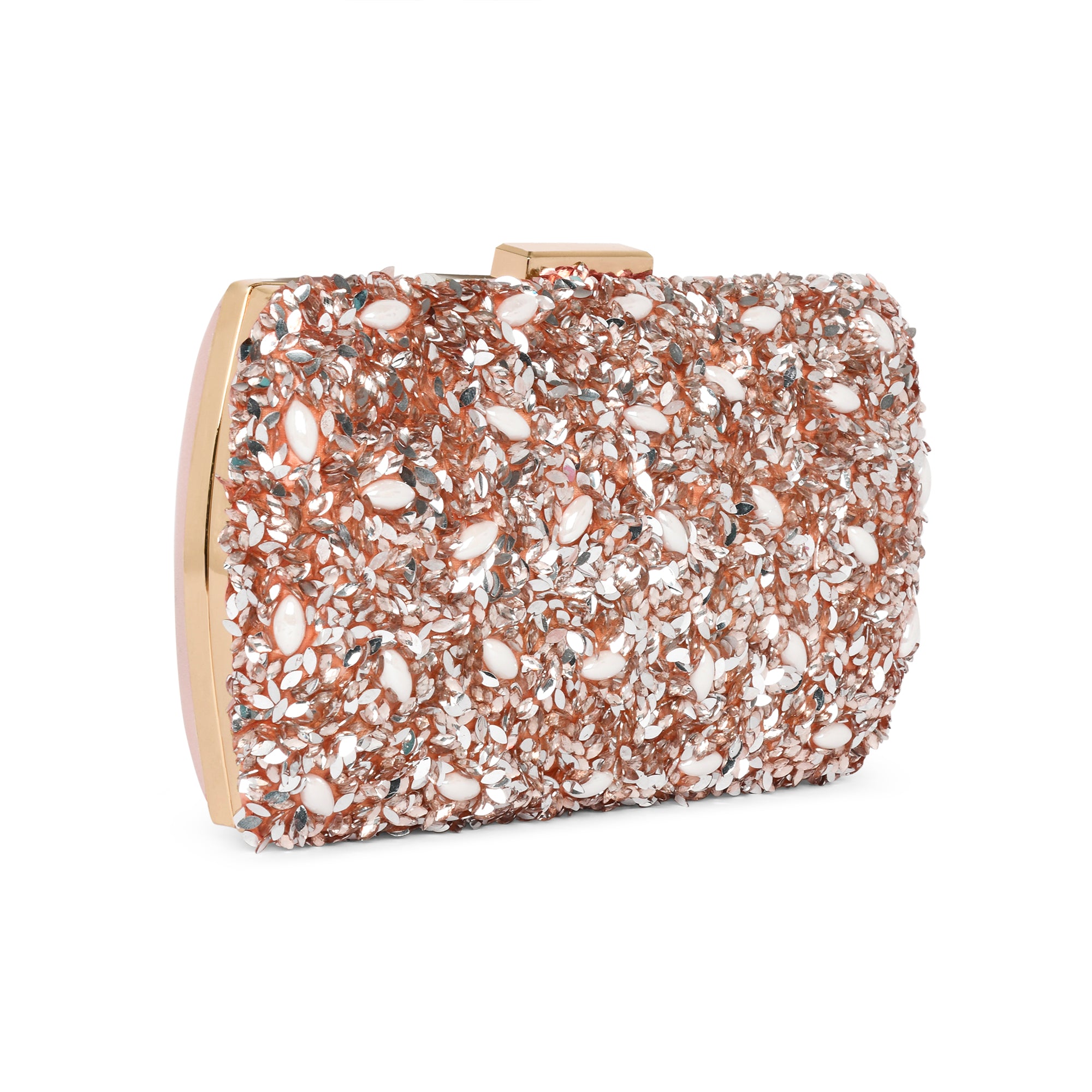 Crystal Large Frame Clutch